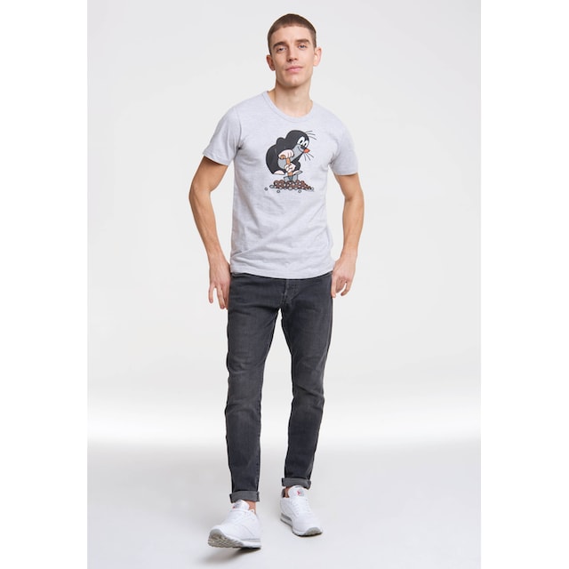 LOGOSHIRT T-Shirt »Der kleine Maulwurf«, mit lizenzierten Originaldesign ▷  kaufen | BAUR