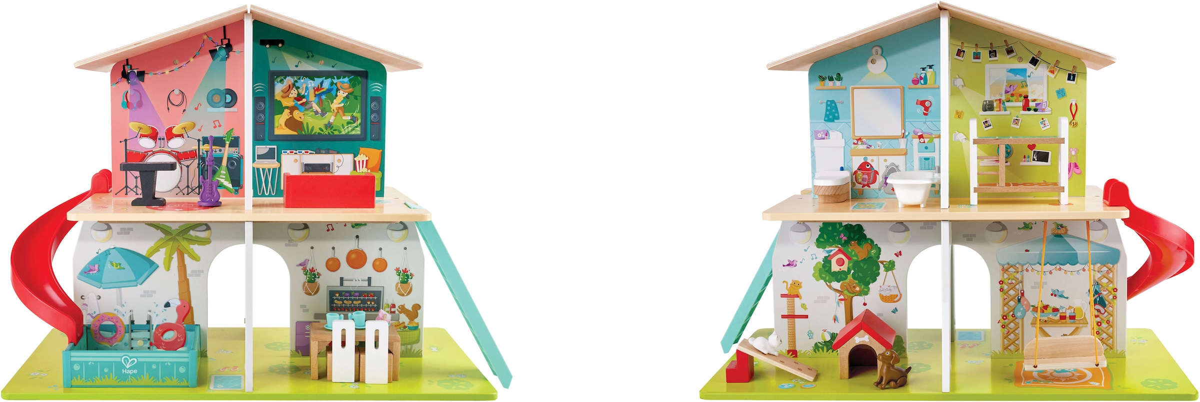 Hape Puppenhaus »Interaktives Puppenhaus«, FSC®- schützt Wald - weltweit