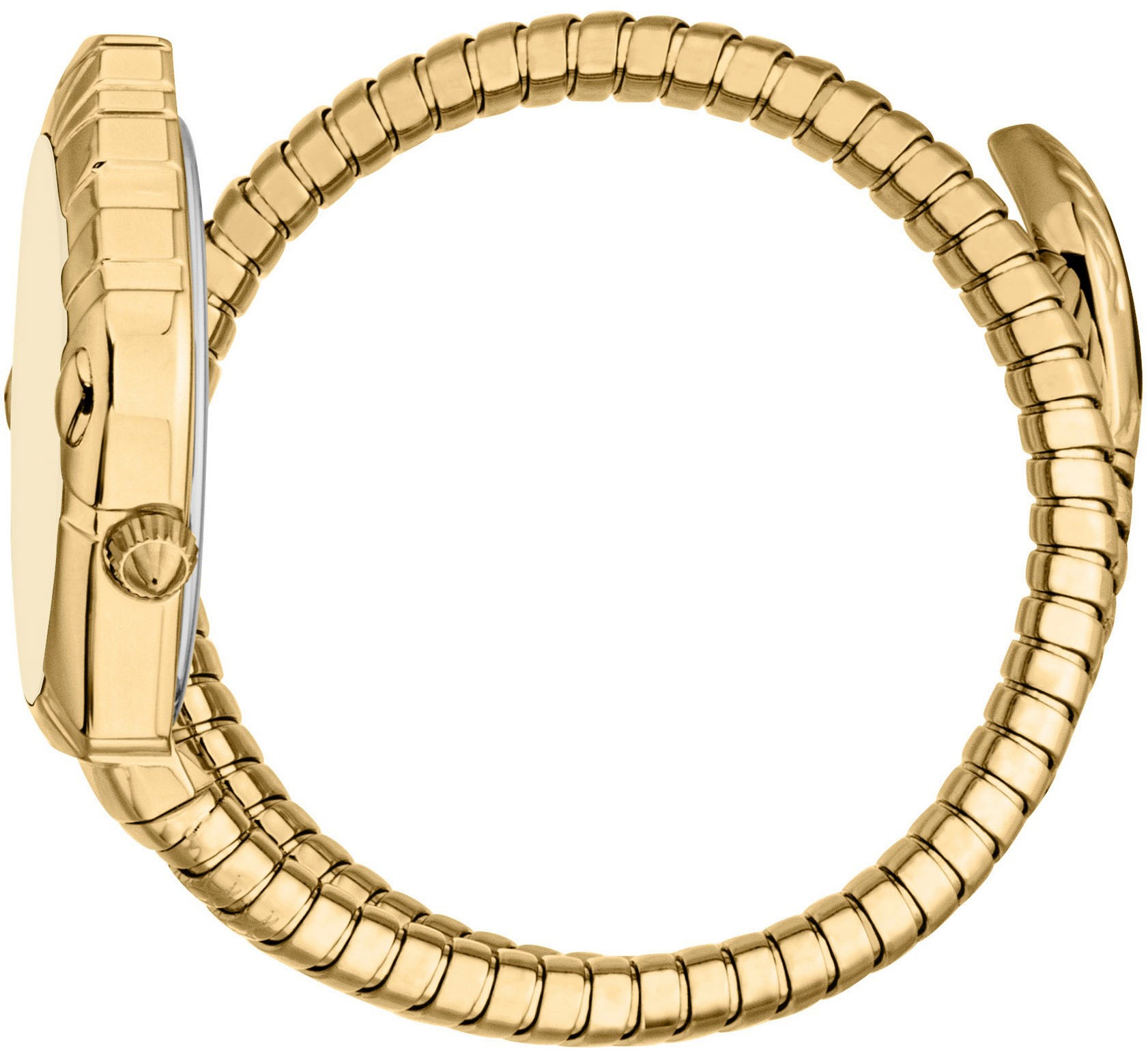Just Cavalli Time Quarzuhr »Signature Snake«, Armbanduhr, Damenuhr, Edelstahlarmband, analog, Kristallsteine
