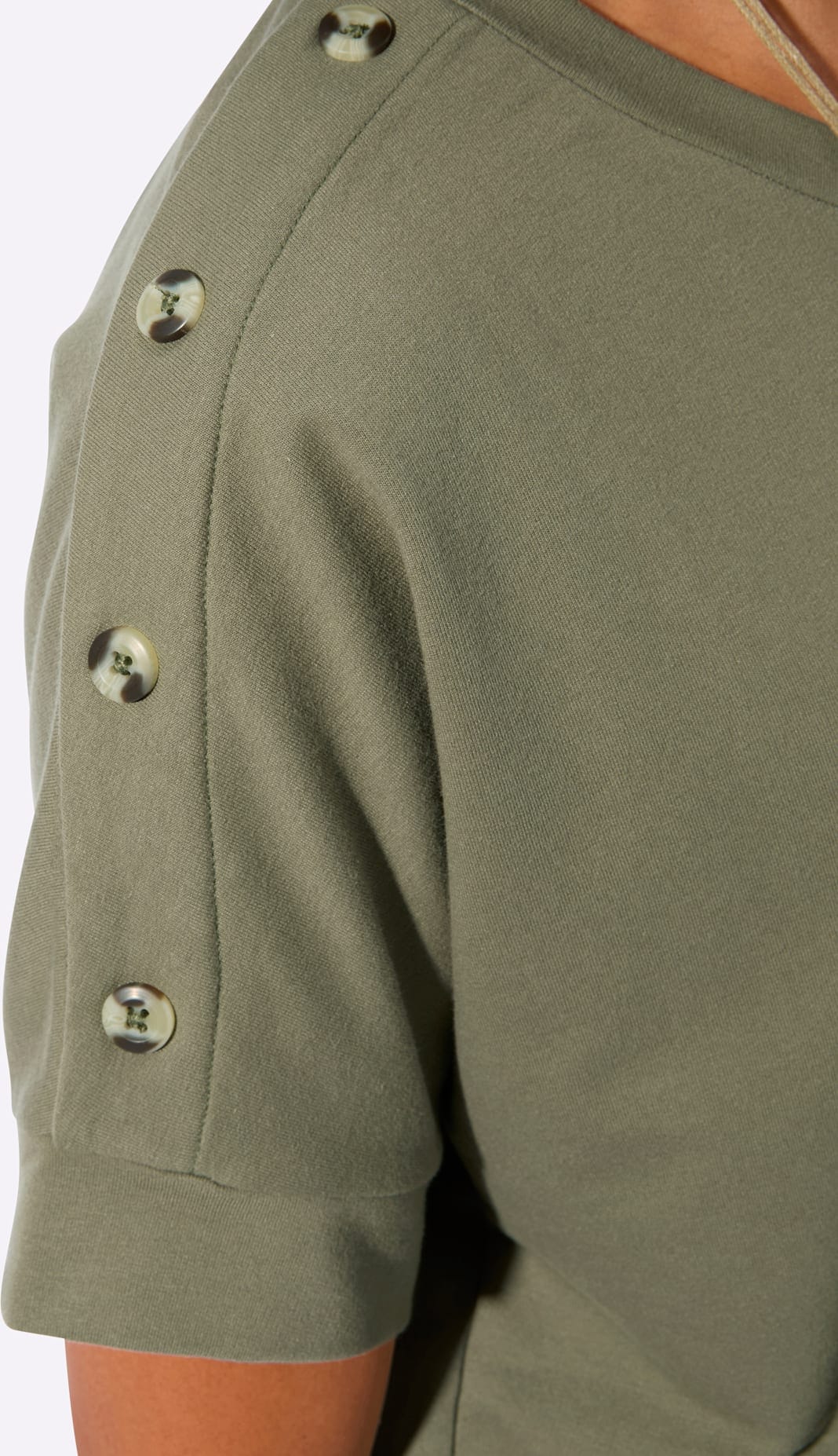 Casual Looks Women's Sweatshirt Khaki Size 50 5