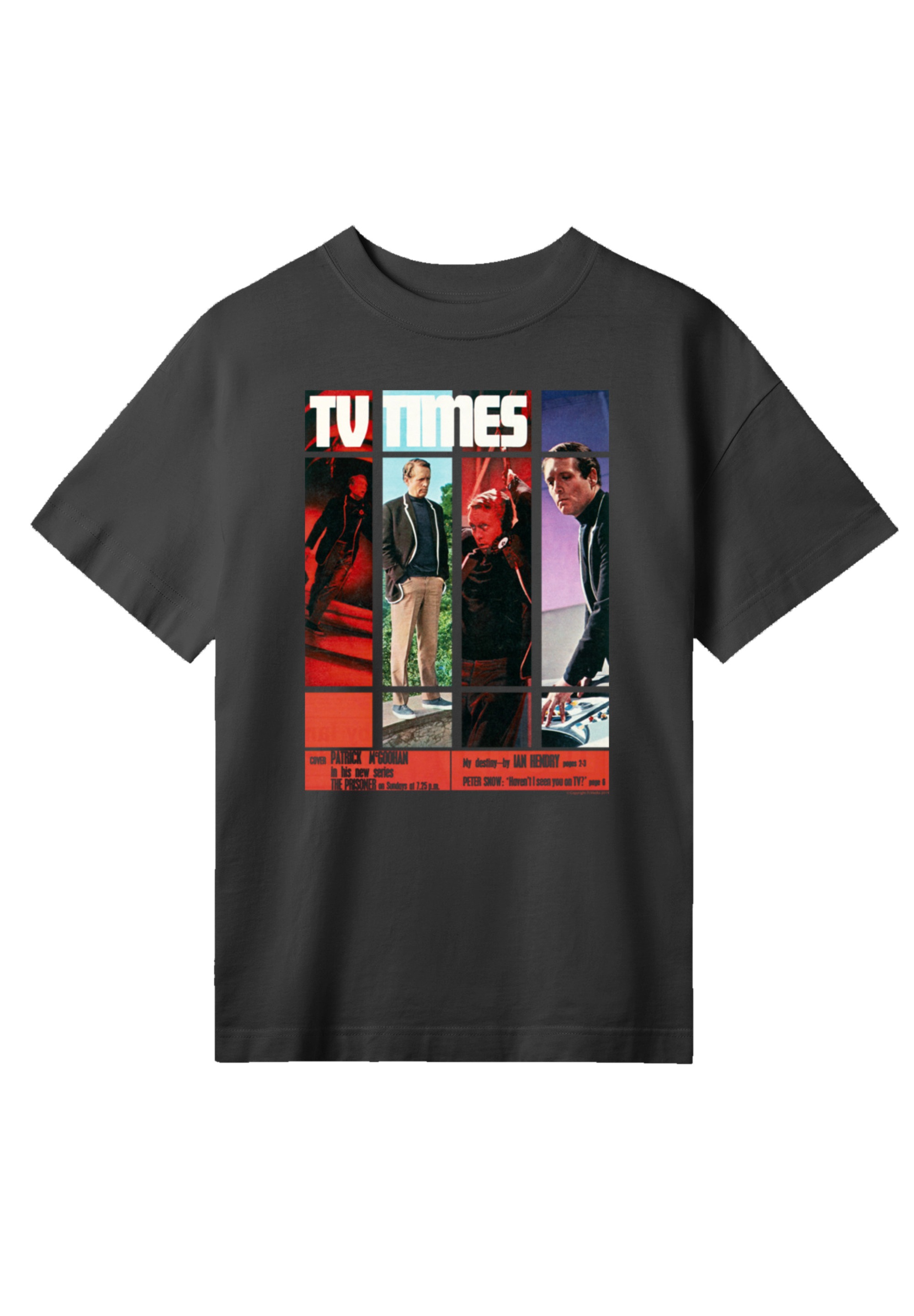 F4NT4STIC T-Shirt "TV Times Patrick McGoohan The Prisoner 1967 Cover" Premi günstig online kaufen