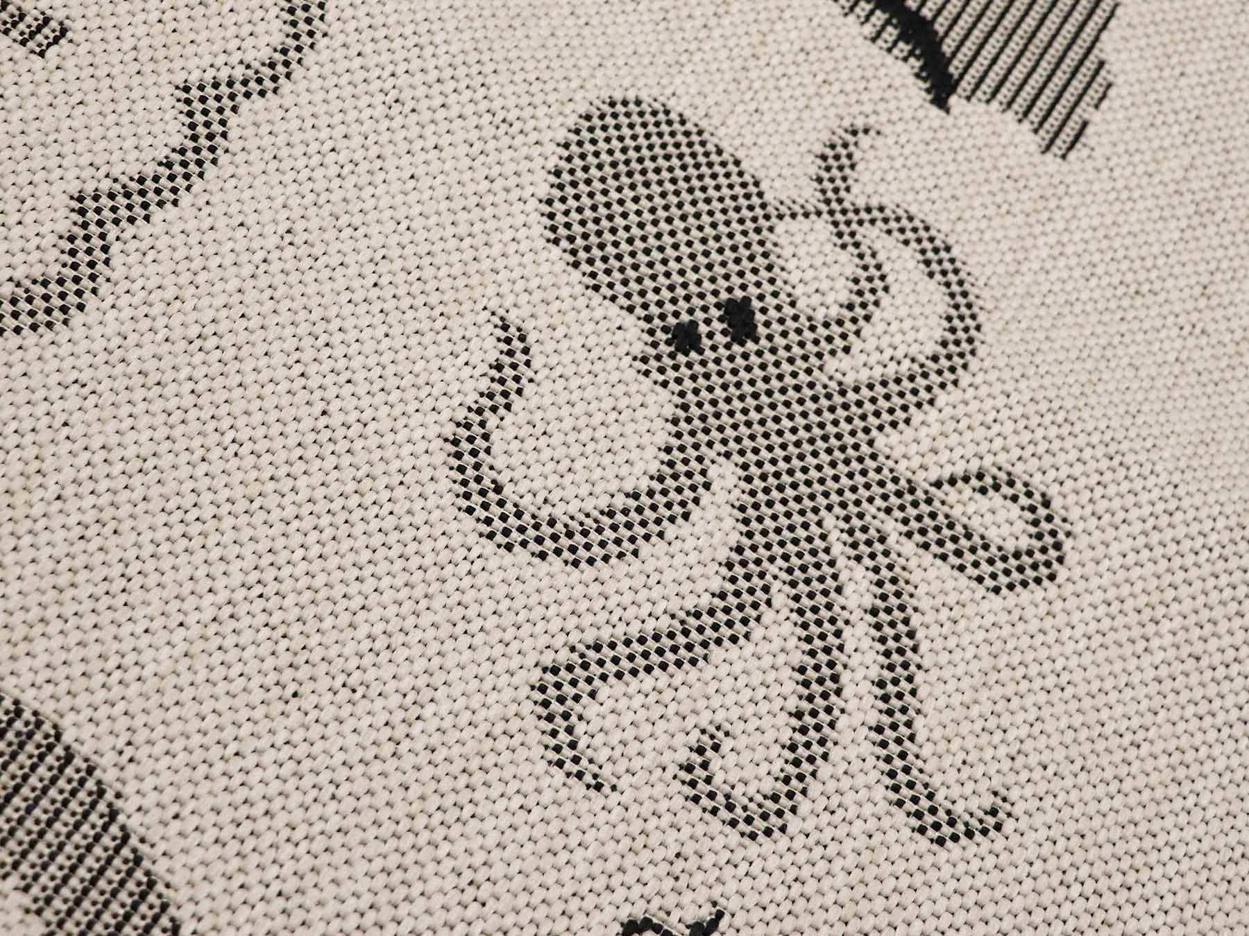 Primaflor-Ideen in Textil Kinderteppich »LINIA - Weltkarte«, rechteckig, 3 mm Höhe, Flachgewebe, Motiv Weltkarte, In- und Outdoor geeignet, Kinderzimmer