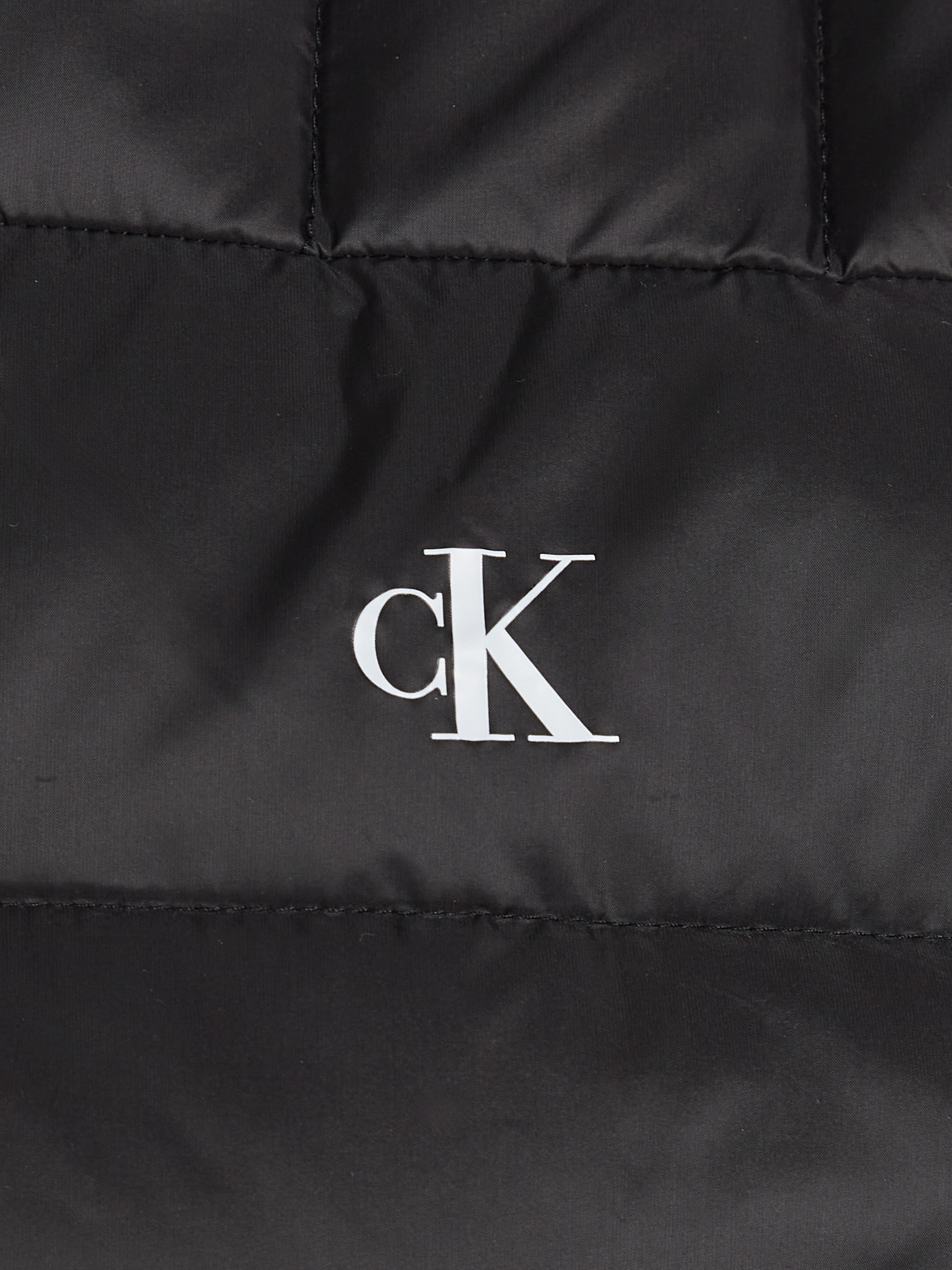 Calvin Klein Jeans Steppjacke »UL SHORT PUFFER«, Mit Logoprägung
