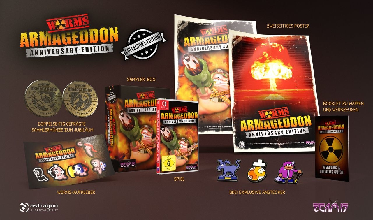 Astragon Spielesoftware »Worms Armageddon Anniversary Collectors Edition«, Nintendo Switch