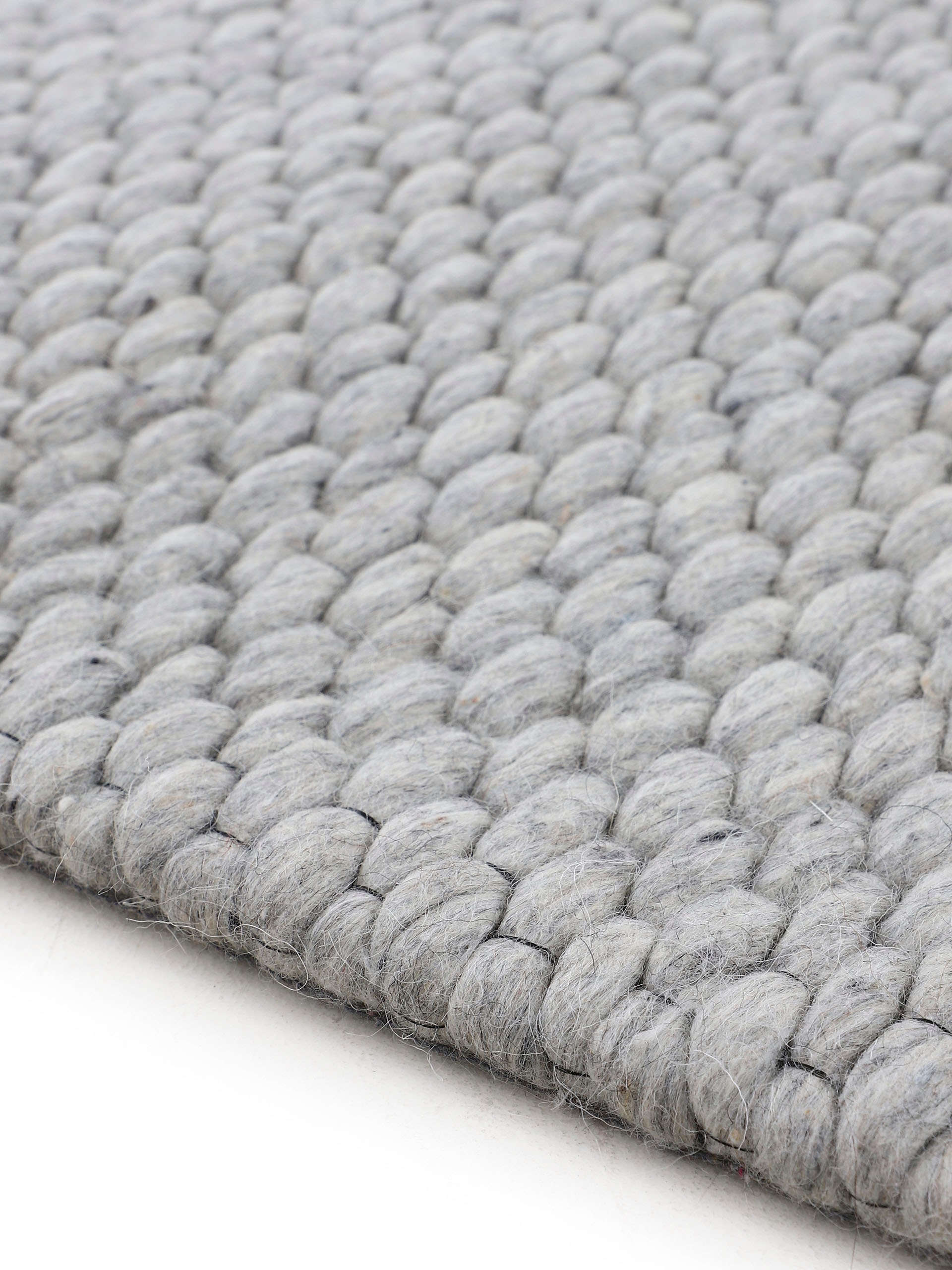 carpetfine Wollteppich »Sina«, meliert, Handweb weich Teppich, BAUR Wolle, auf Rechnung | & rechteckig, handgewebt, reine kuschelig
