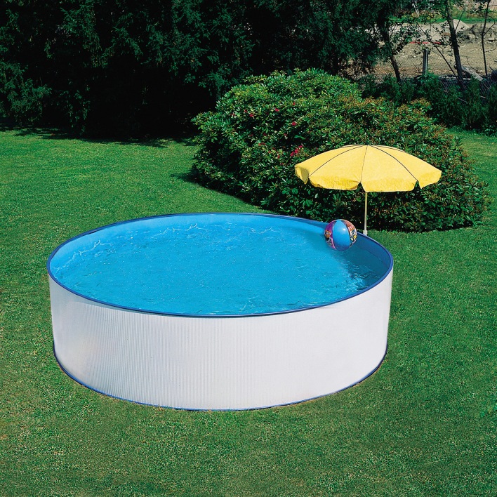 SUMMER FUN Rundpool "SKIMMY II" mit Sicherheitsleiter und Kartuschenfiltera günstig online kaufen