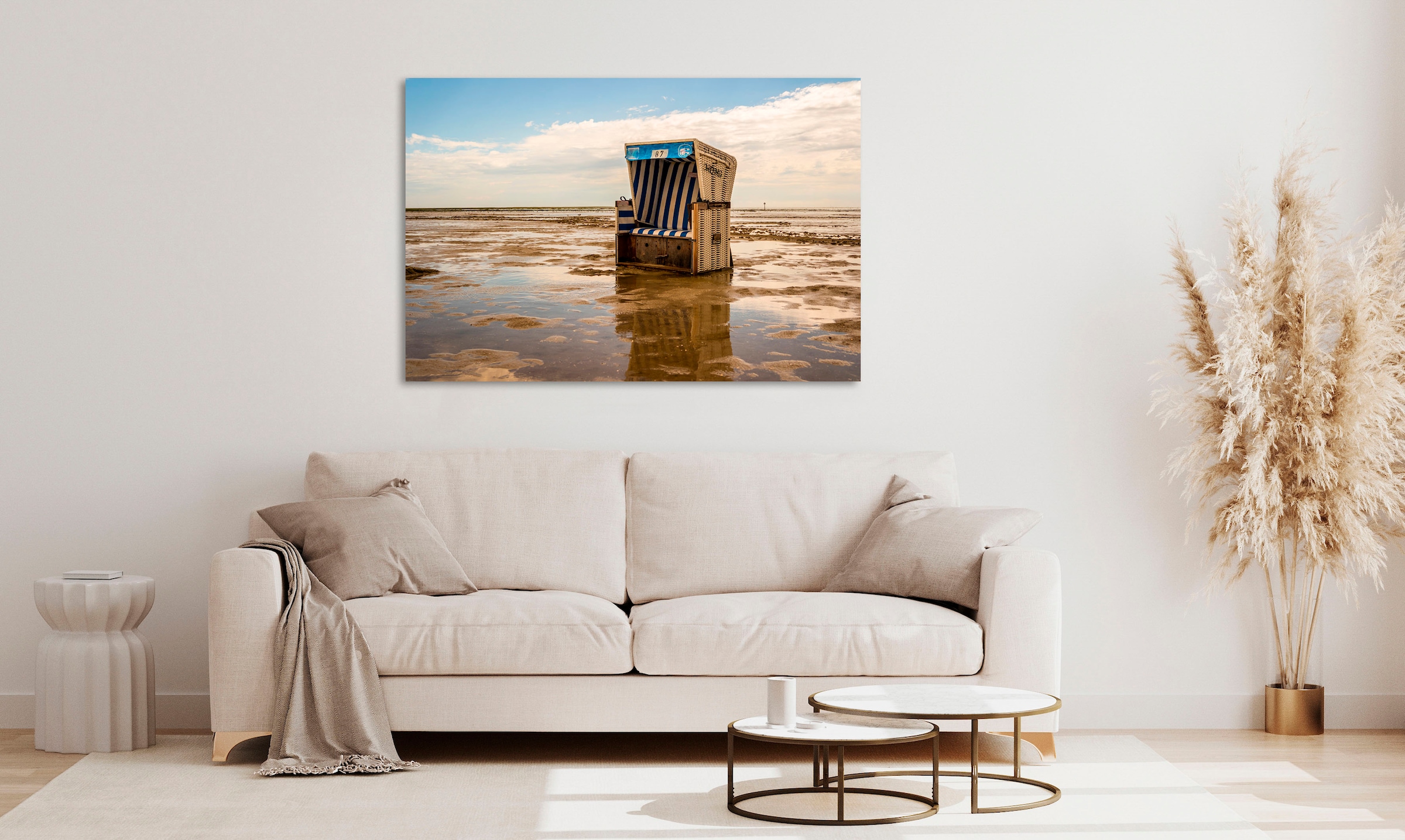 queence Acrylglasbild "Eba", Strand-Meer-Meer Bilder-Himmel-Spa-Spa Bilder, günstig online kaufen