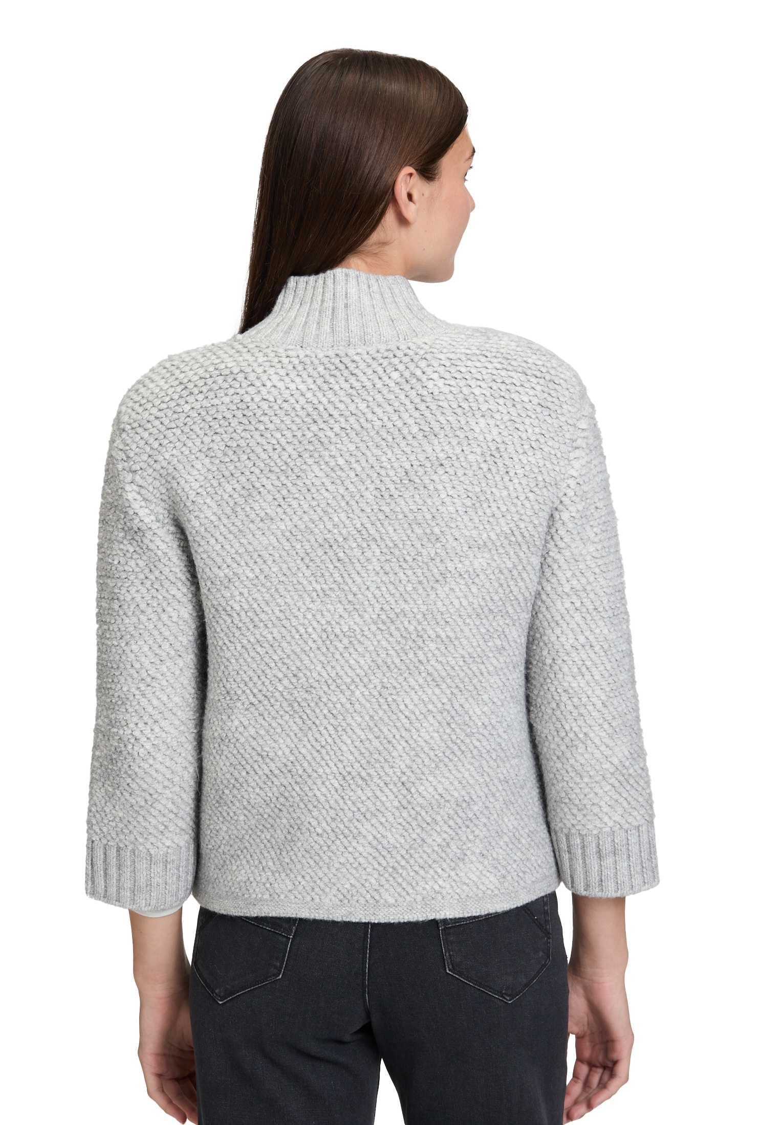 Betty&Co Strickjacke »Betty & Co Damen Strick-Cardigan mit Reißverschluss«