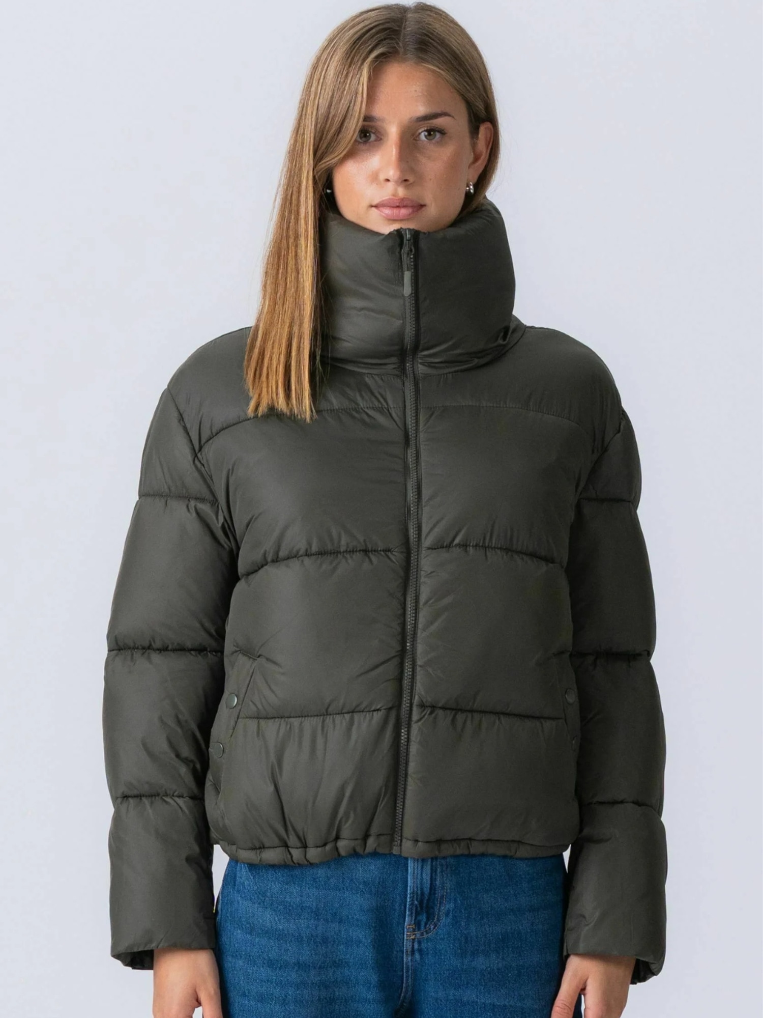 TeeShoppen Outdoorjacke "TEESHOPPEN Jacket Short Puffer"