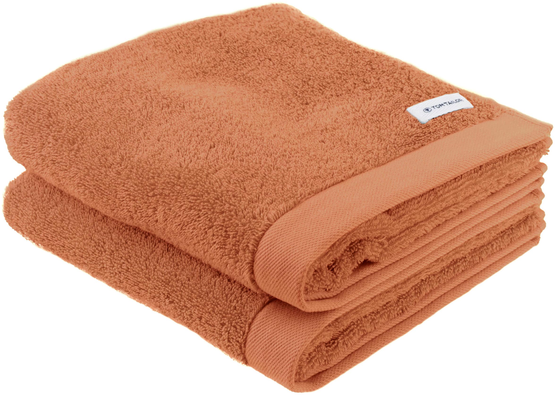 TOM TAILOR HOME Handtuch "COLOR BATH" 100% Baumwolle, 50x100 cm, uni, große Farbauswahl