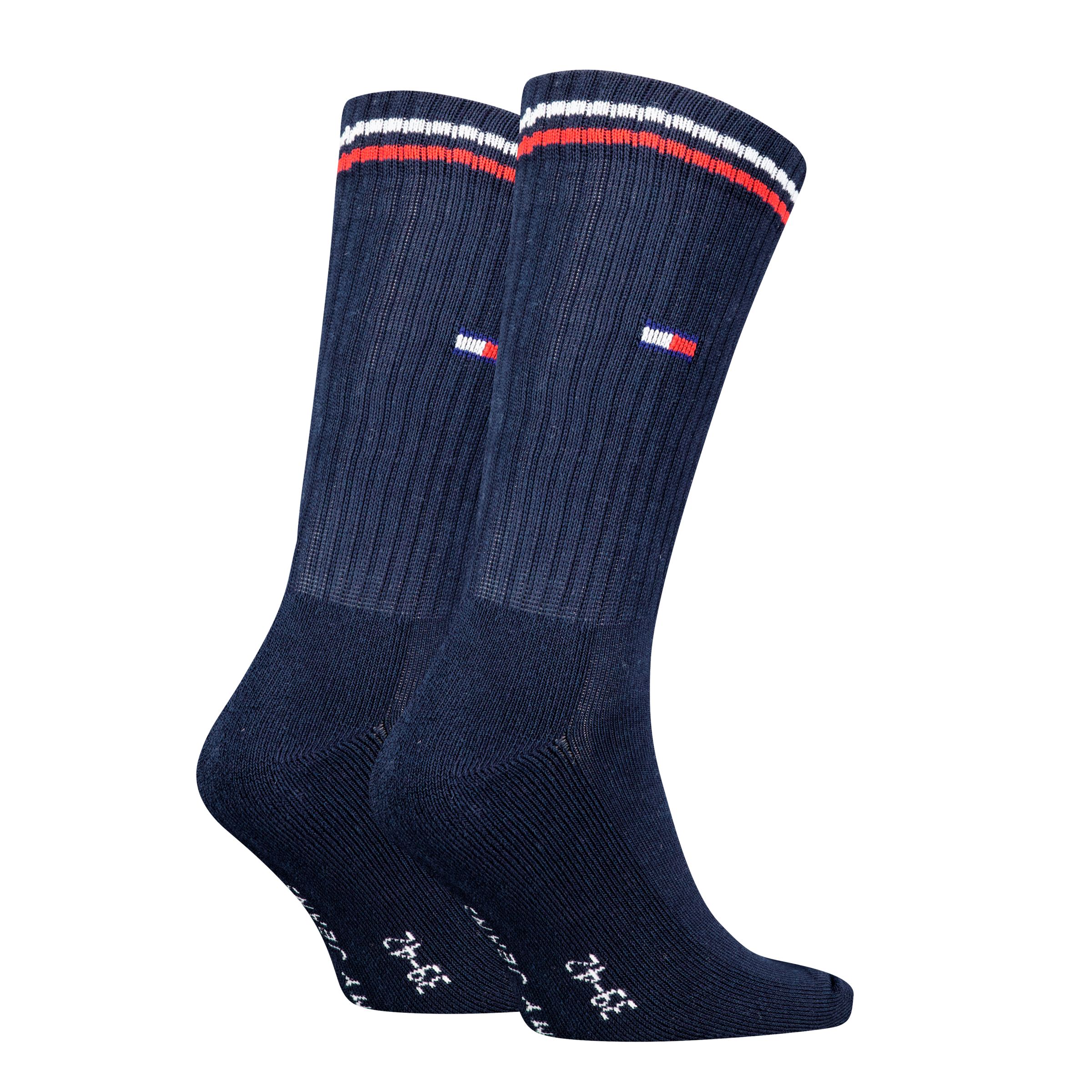 Tommy Hilfiger Socken »TH UNI TJ SOCK 2P ICONIC«, (2 Paar), Verstärkte Ferse und Spitze für zusätzliche Strapazierfähigkeit