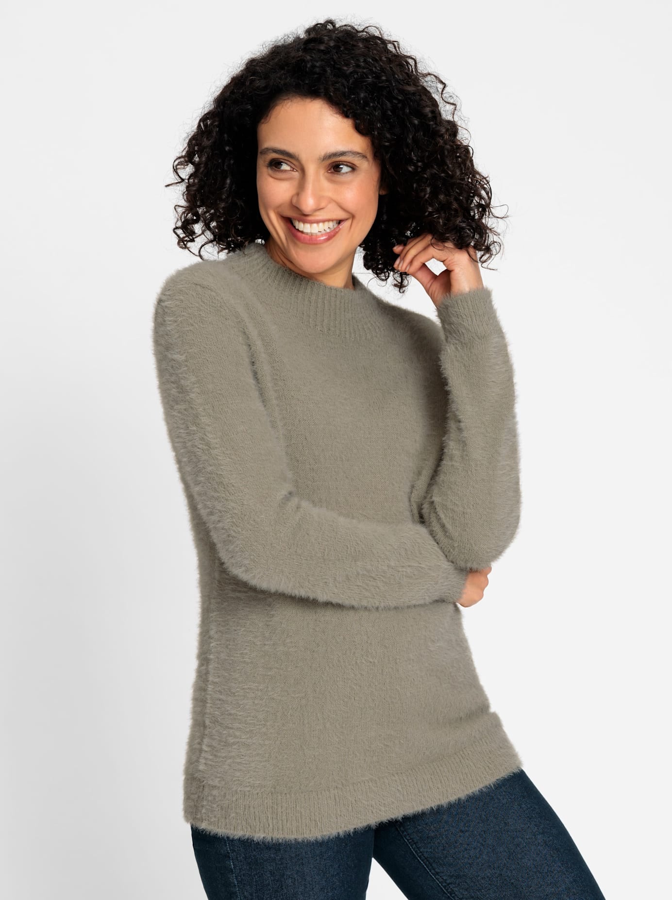 Inspirationen Stehkragenpullover "Pullover" günstig online kaufen