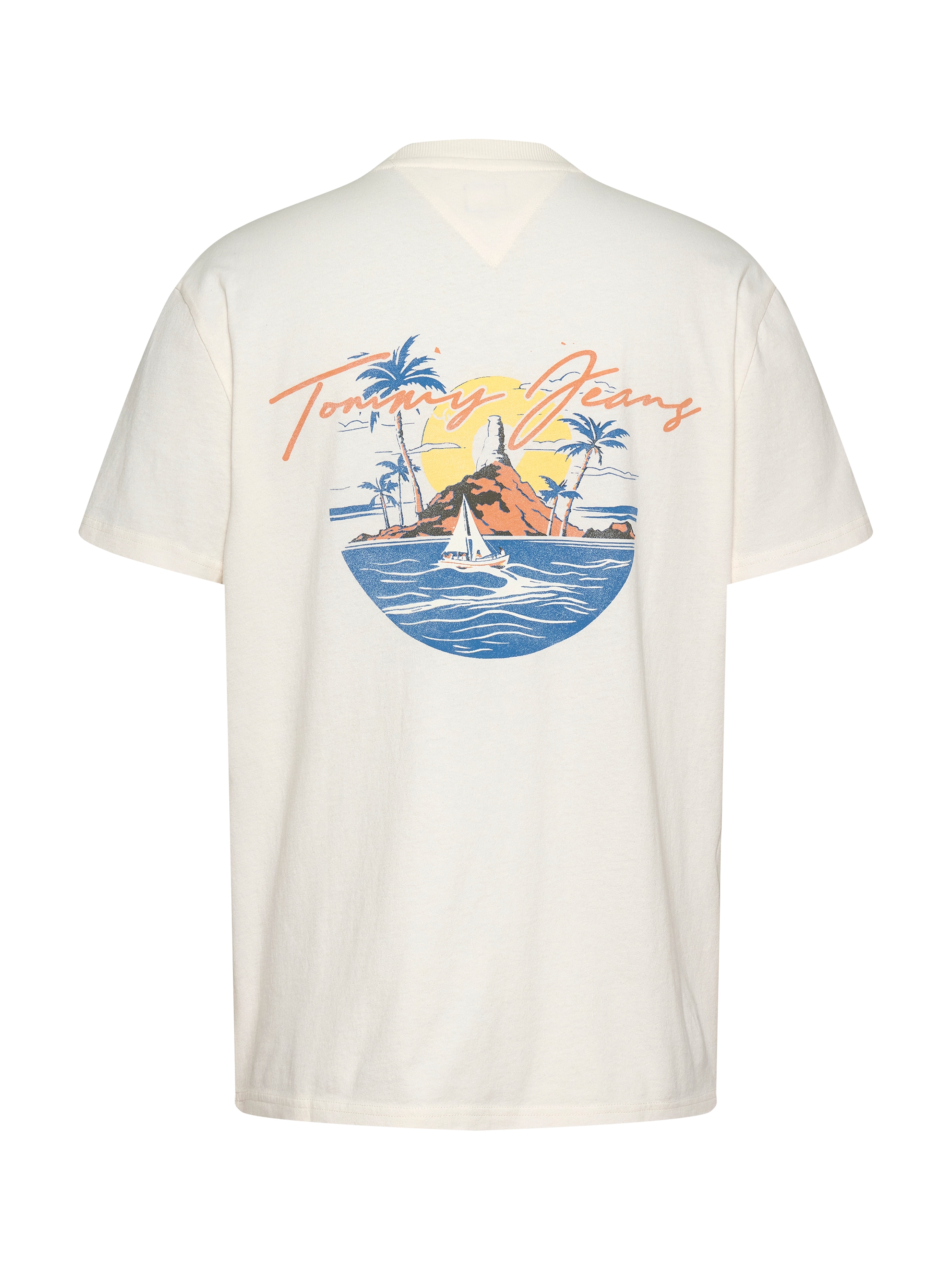 Tommy Jeans T-Shirt »TJM REG SIG SAILING SS TEE EXT«, mit großem Rückendruck
