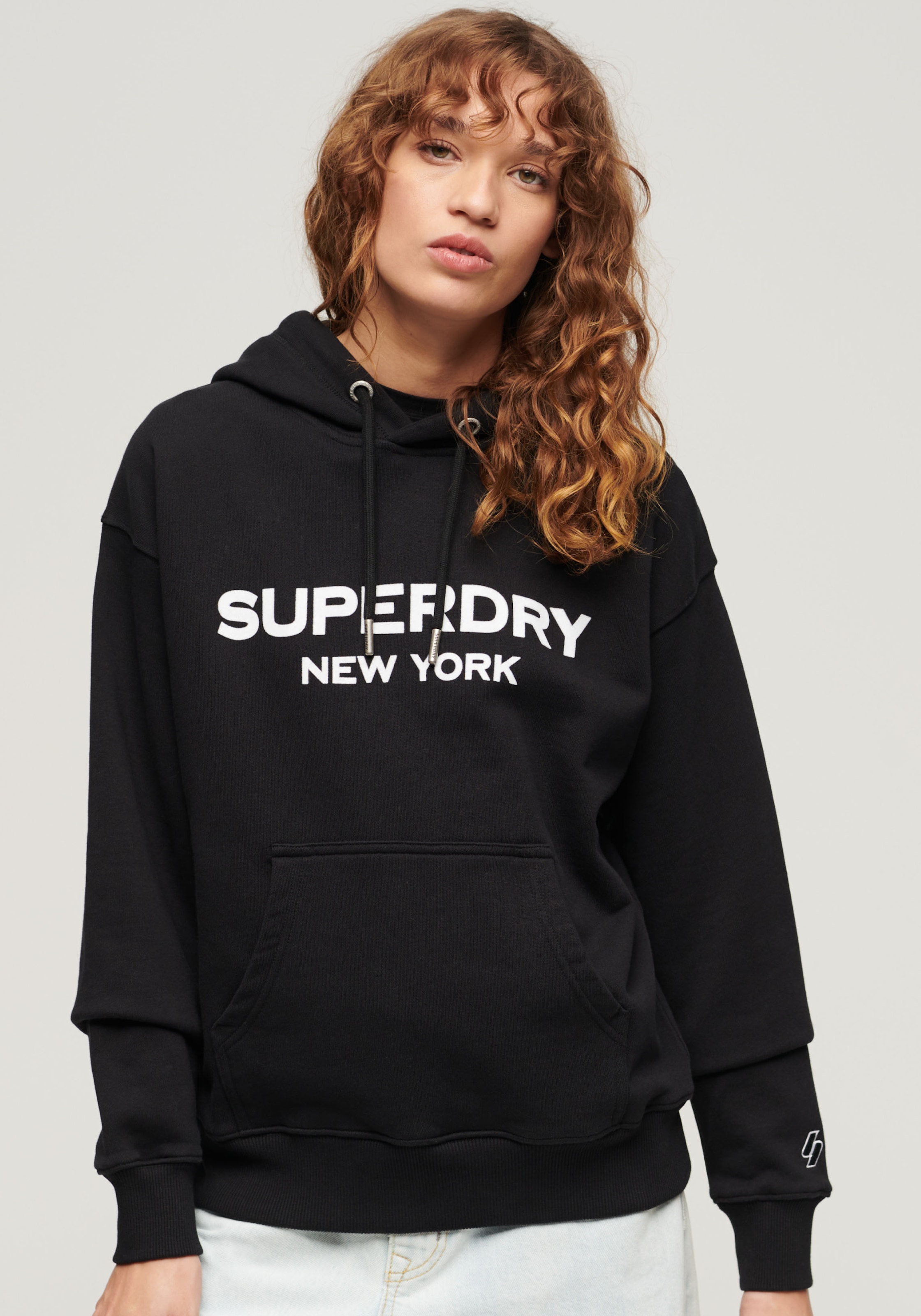 Superdry Kapuzensweatshirt »SPORT LUXE LOOSE HOOD«