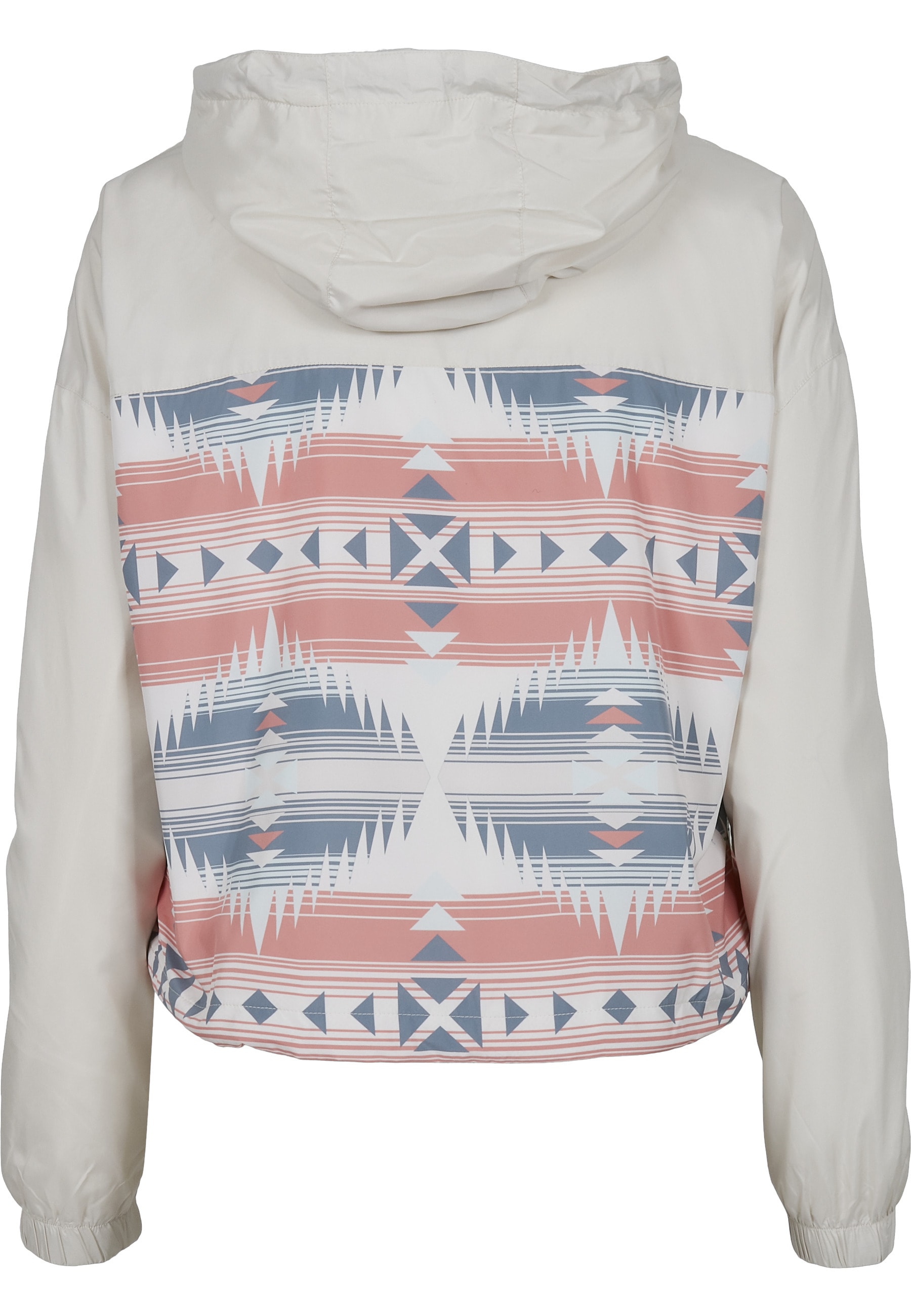 URBAN CLASSICS Langmantel »Urban Classics Damen Ladies Extended Shoulder Pull Over Jacket«