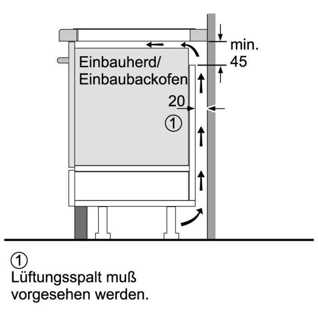 NEFF Flex-Induktions-Kochfeld von SCHOTT CERAN® »T48BD13N2«, T48BD13N2