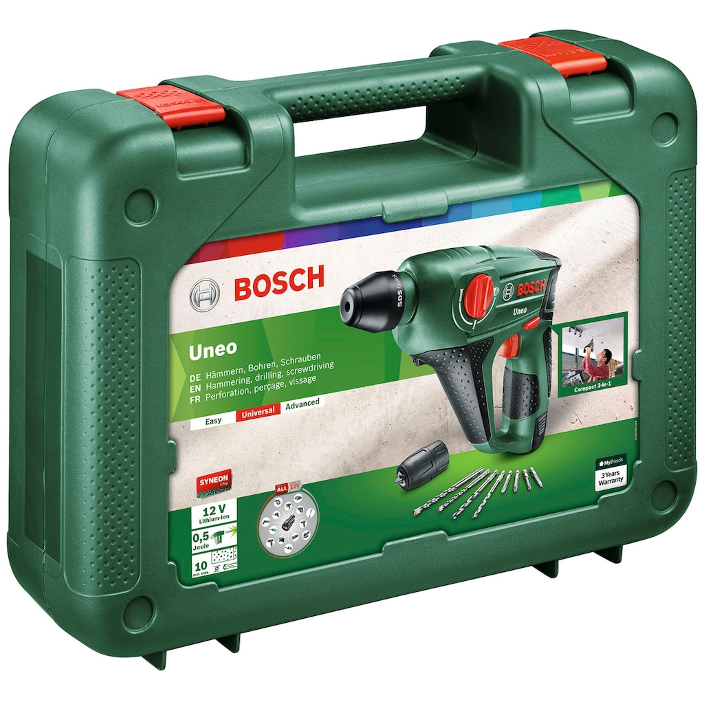 Bosch Home & Garden Bohrhammer »Uneo«, (Set)