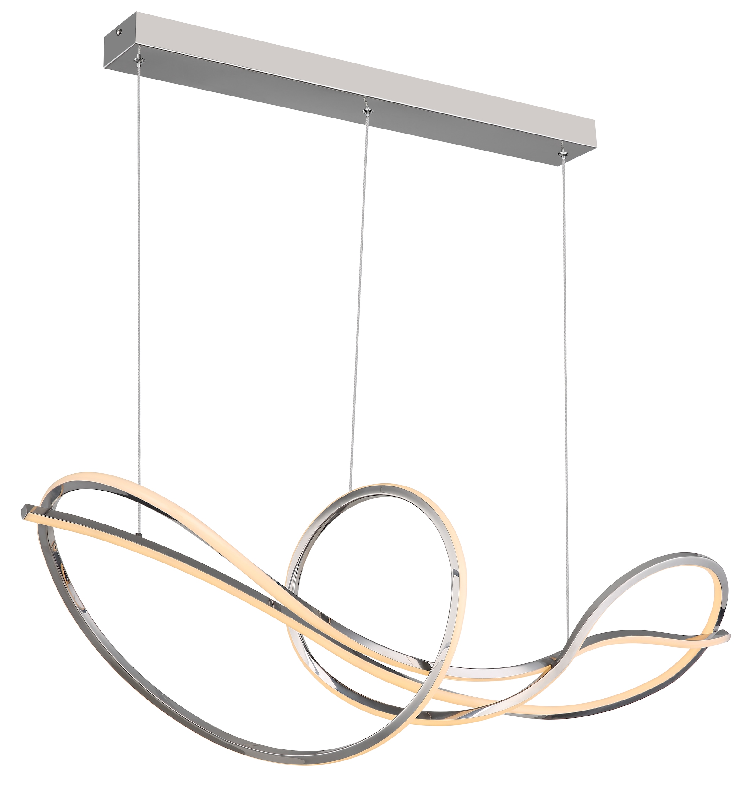 GLOBO LIGHTING Hängeleuchte »IDUNA« LED-Modul 1 Stk. warmweiß - kaltweiß Hängelampe Esszimmer-Leuchte Esstischleuchte Wohnzimmer