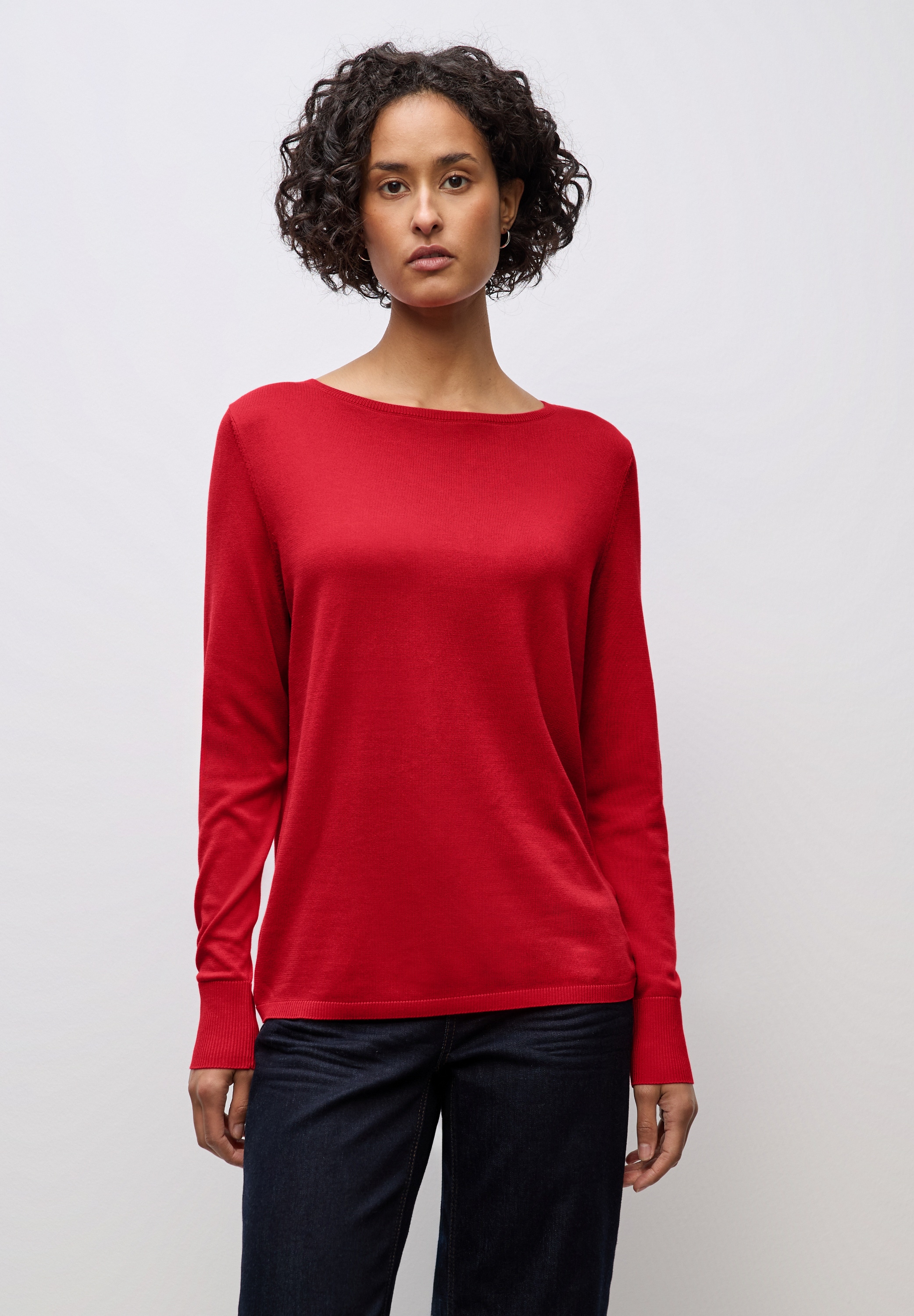 STREET ONE Strickpullover, softe Viskose günstig online kaufen