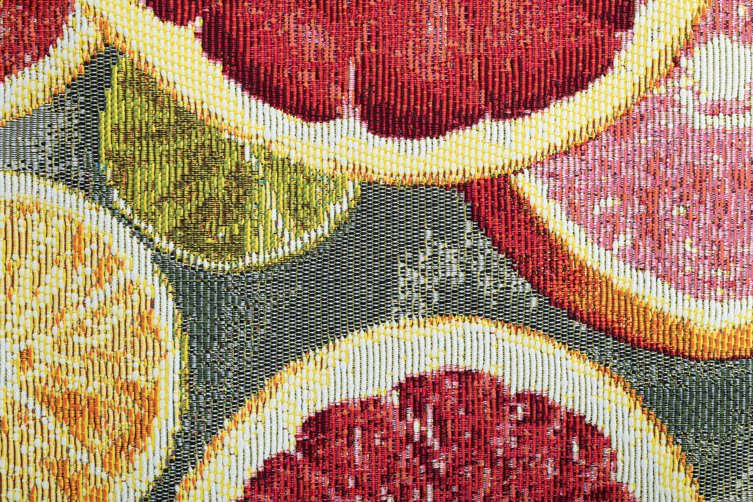 Sansibar Teppich »Rantum Beach 003«, rechteckig, 5 mm Höhe, Flachgewebe, modernes Sommer Design, In- und Outdoor geeignet