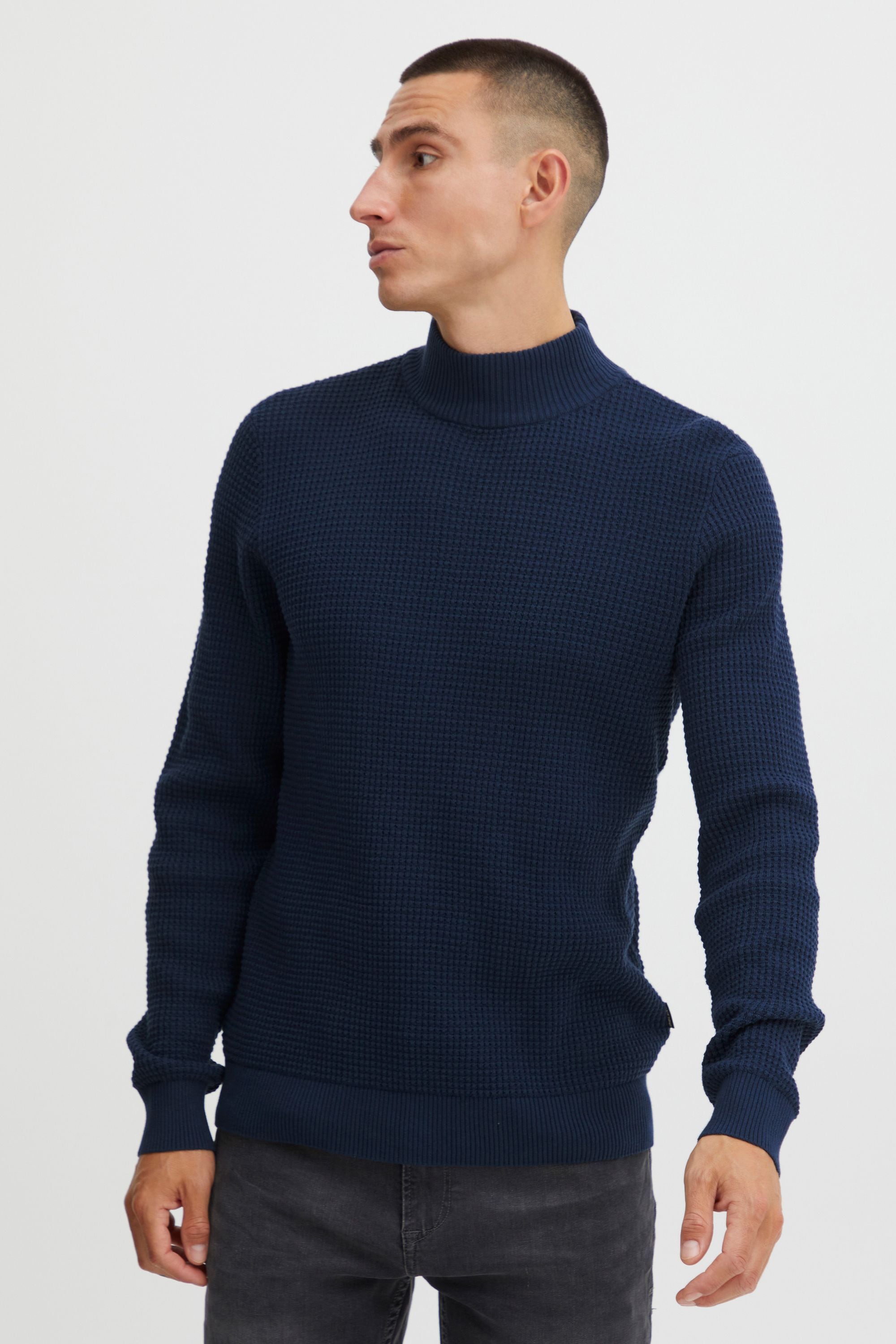 Blend Strickpullover "BHPullover" Feinstrick Pullover mit Rollkragen günstig online kaufen