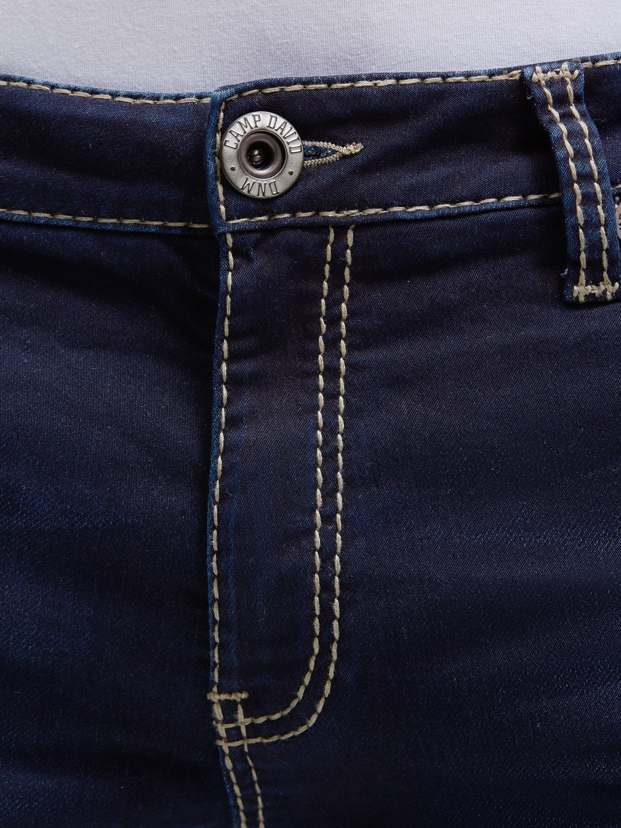 CAMP DAVID Comfort-fit-Jeans mit zwei Leibhöhen