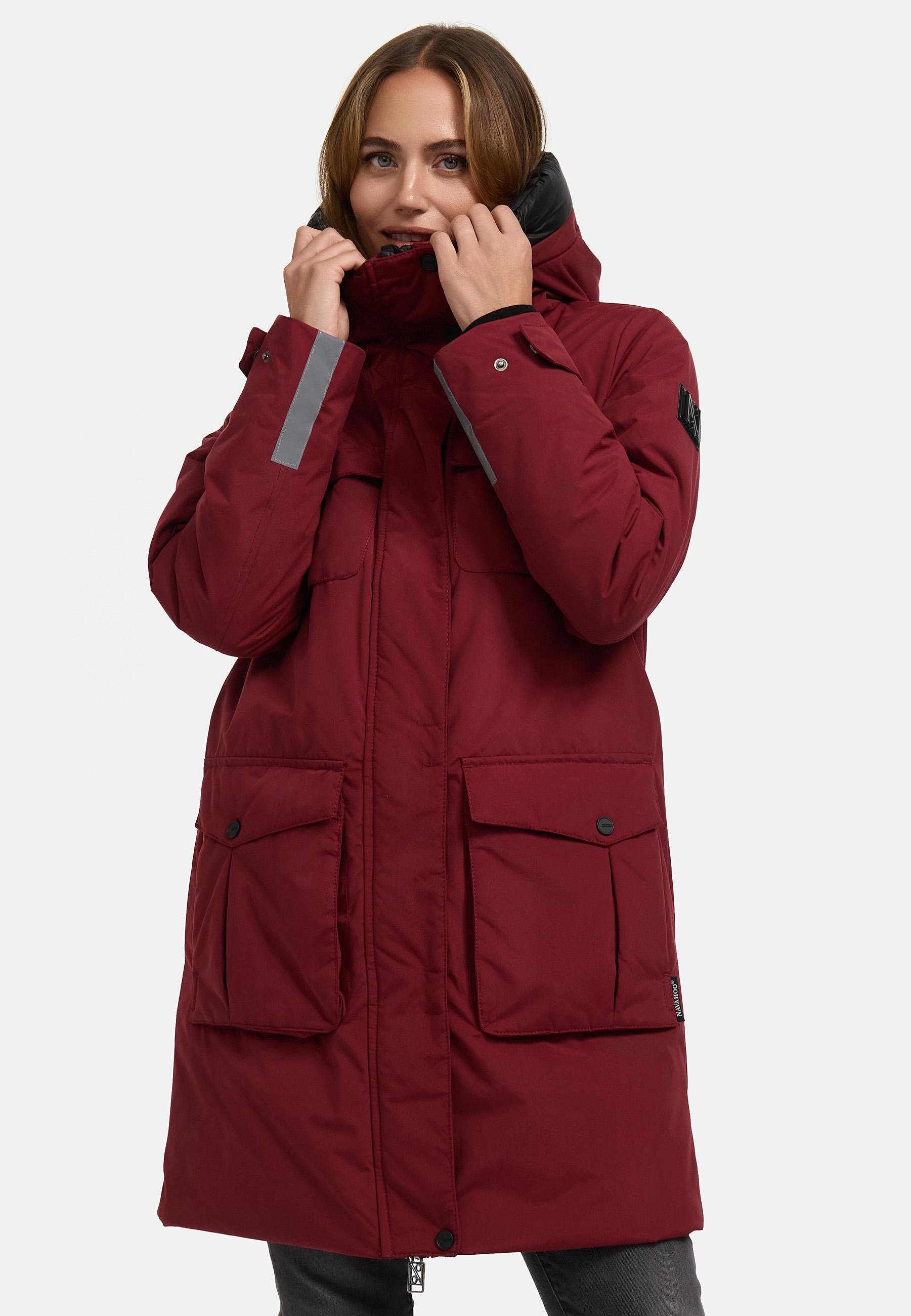 Navahoo Winterjacke »Eissturm 14«, mit Kapuze, Wasserabweisende Jacke mit Kapuze