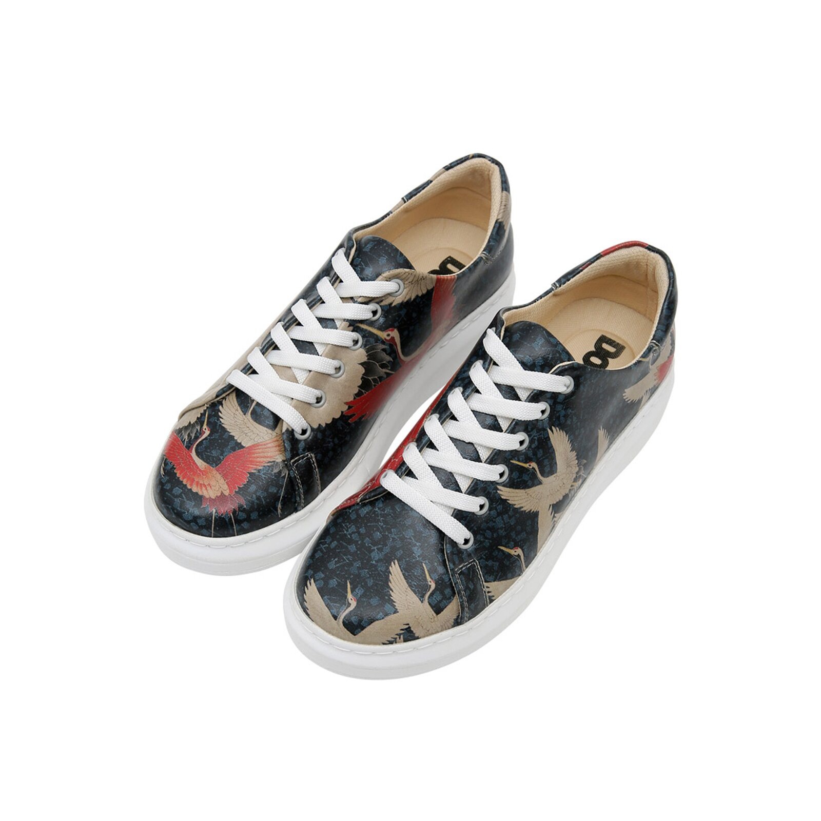 DOGO Plateausneaker "Myra Low-Top Sneaker Mexican Damen Sneaker" Handgefert günstig online kaufen