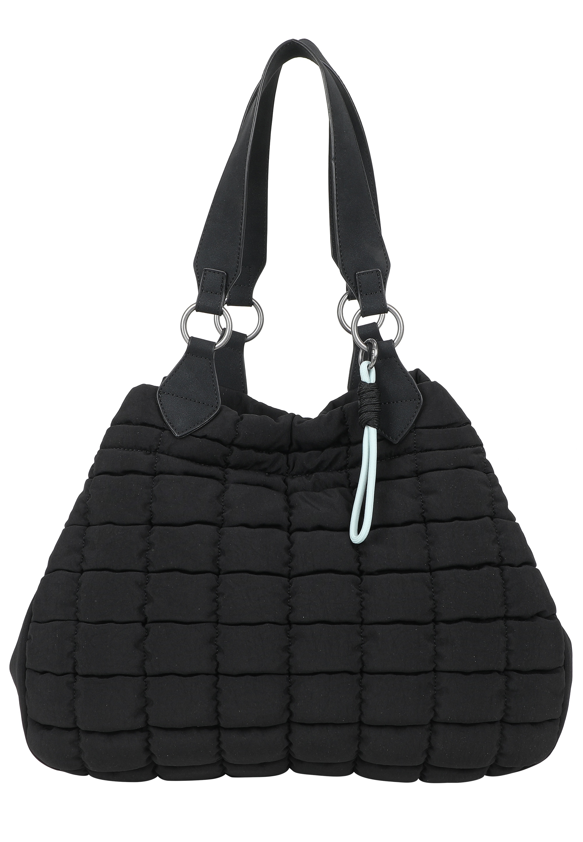 Fritzi aus Preußen Henkeltasche "Black Bubble", aus mattem 3D-Bubble Nylon- günstig online kaufen