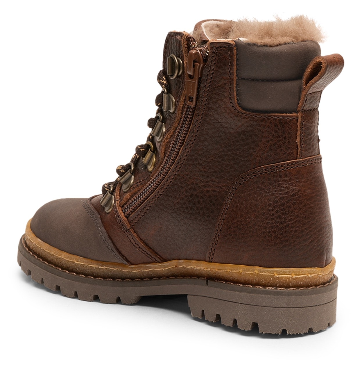 Bisgaard Winterboots »gert lamb«, Winterstiefel, Schnürstiefel, Kinderstiefel mit kuscheliger Lammwolle