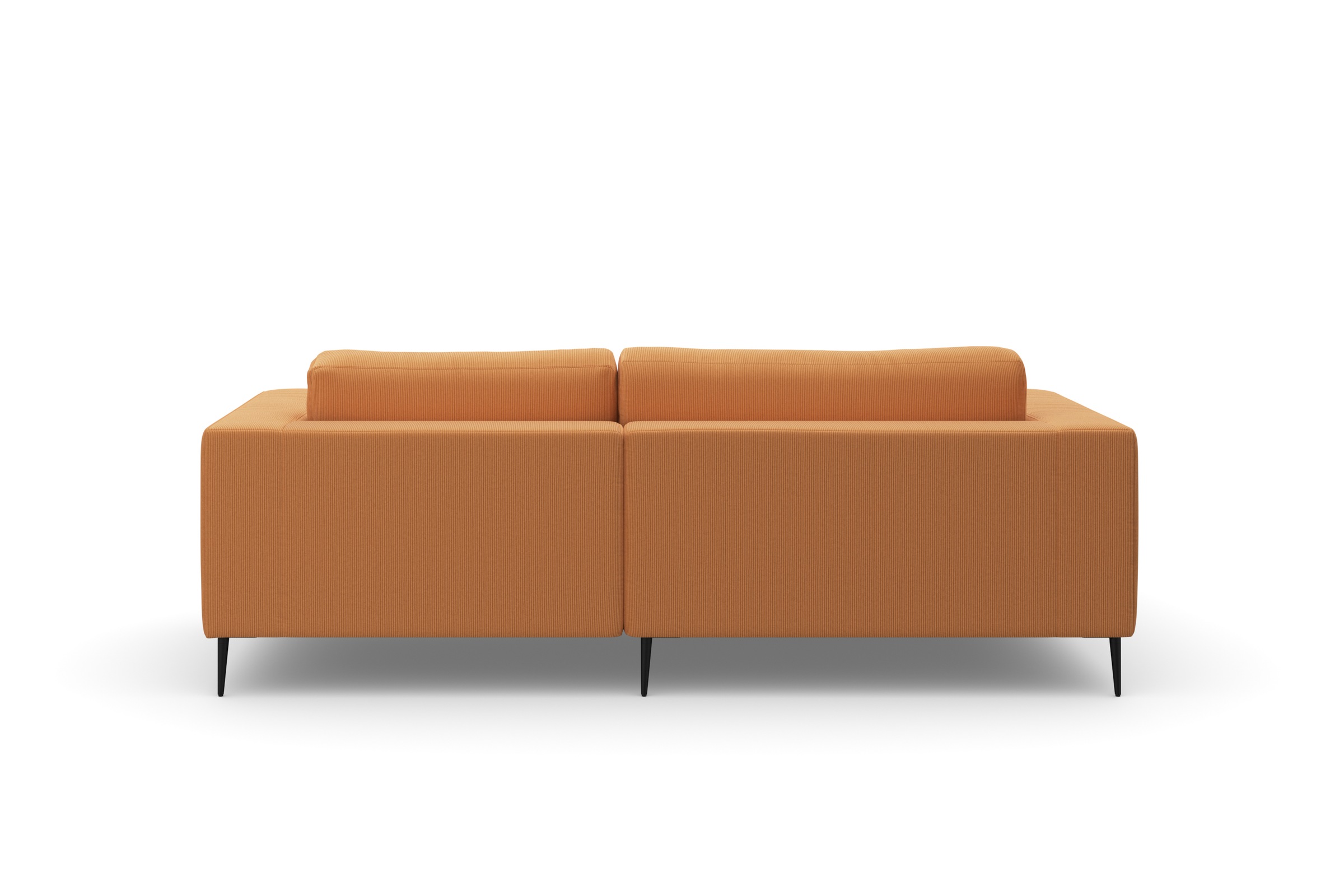 DOMO collection Ecksofa »Modica kompakt und elegant, Breite 244, L-Form«, moderne Optik mit extrabreiter Recamiere, auch in Cord