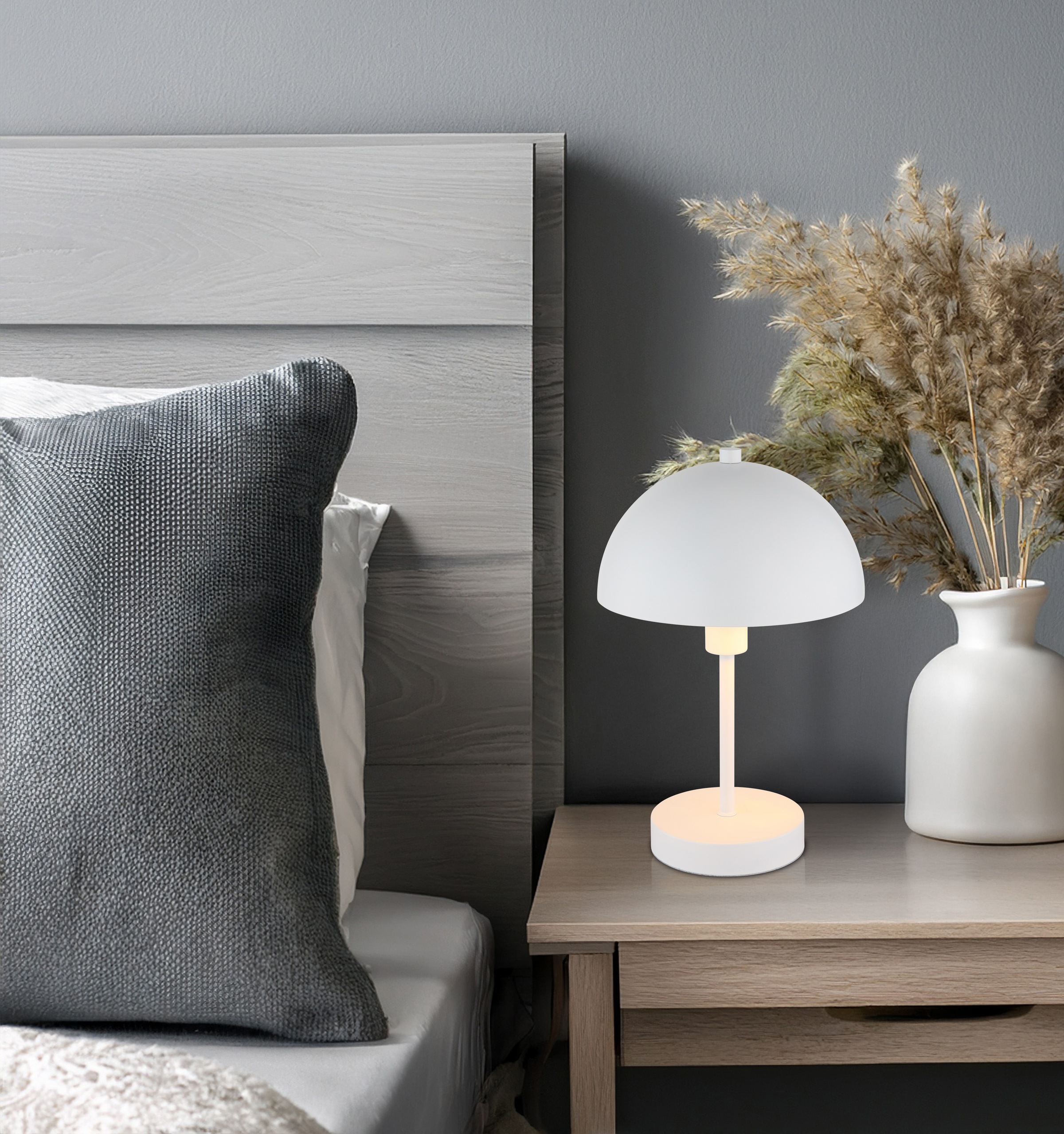 GLOBO LIGHTING Tischleuchte »ATOMA I« E14 1 Stk. Tischlampe Nachttischlampe Deko-Tischleuchte Schlafzimmer