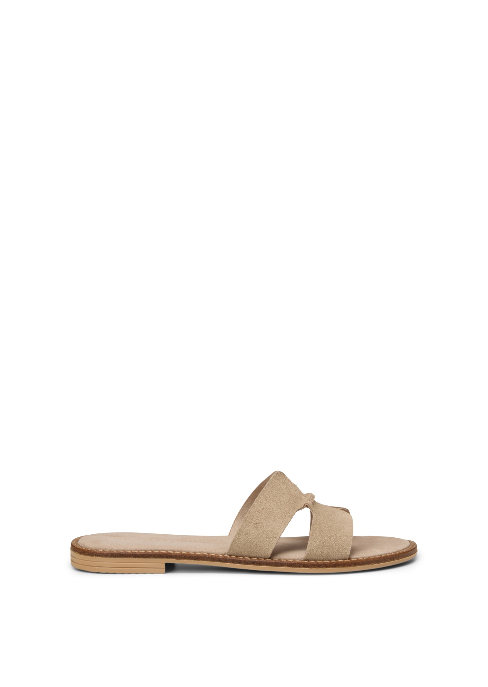 Marc O'Polo Pantolette »Babette«  Sommerschuh, Urlaubsschuh mit kleinem Blockabsatz