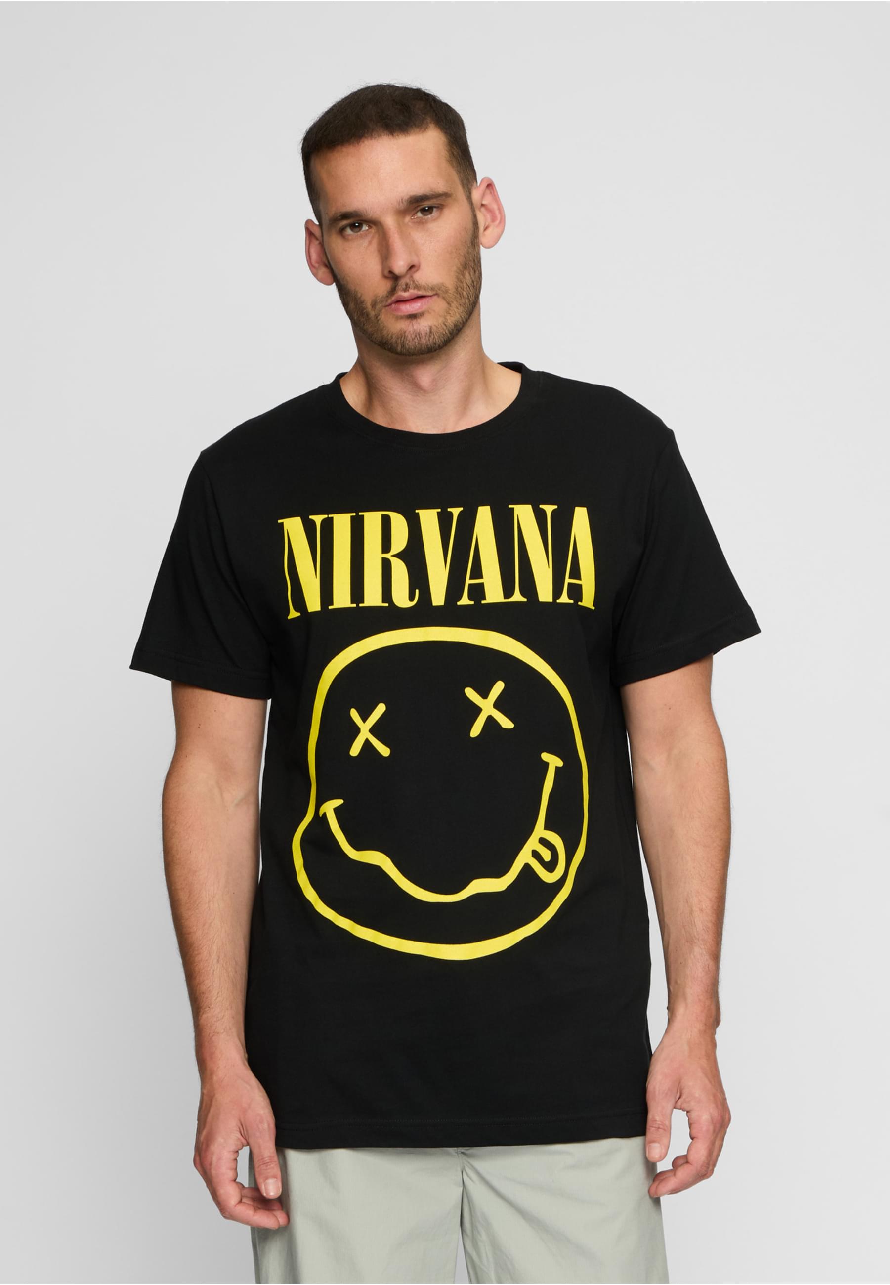 Thumbnail - Merchcode T-Shirt "Merchcode Herren Nirvana Lithium Tee", (1 tlg.)
