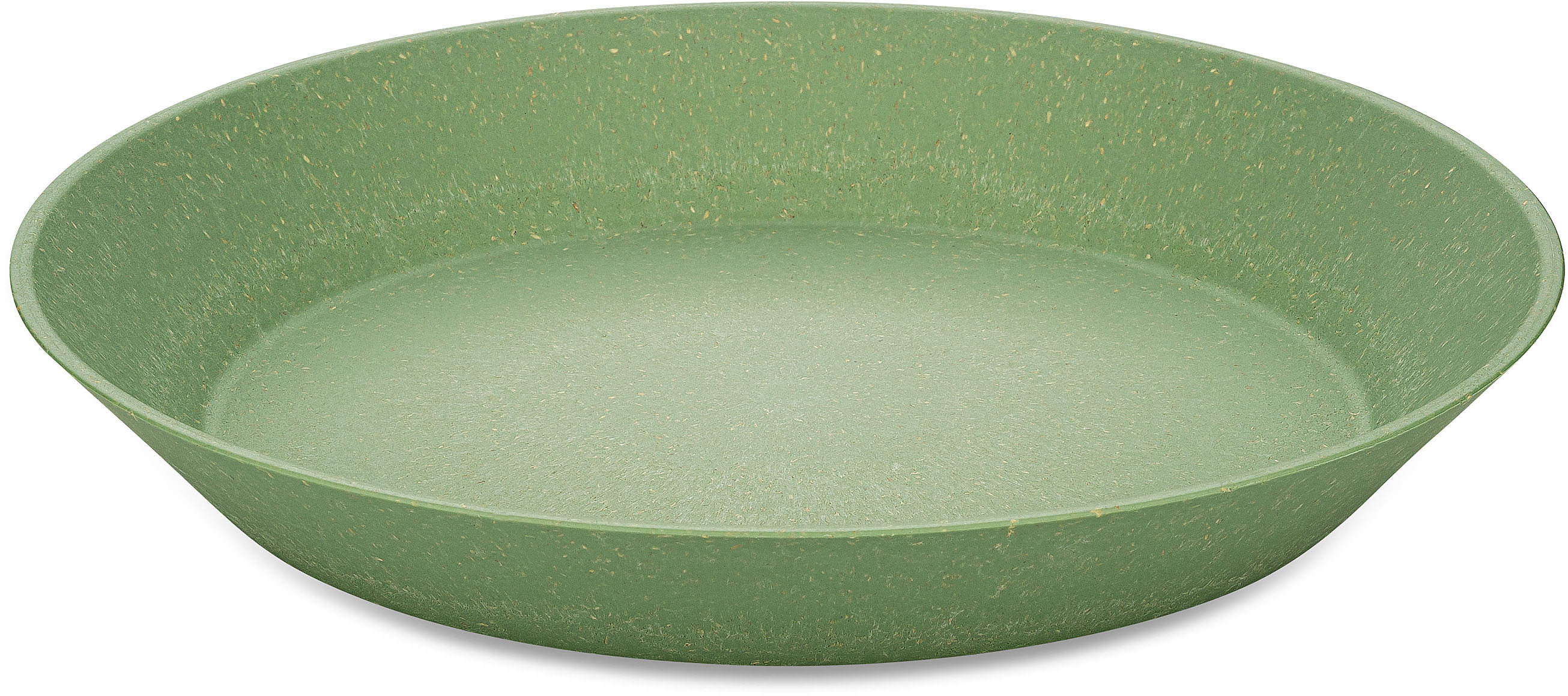 KOZIOL Suppenteller "Teller Set, CONNECT PLATE" aus biozirkulärem Kunststoff, spülmaschinengeeignet, melaminfrei, 24cm