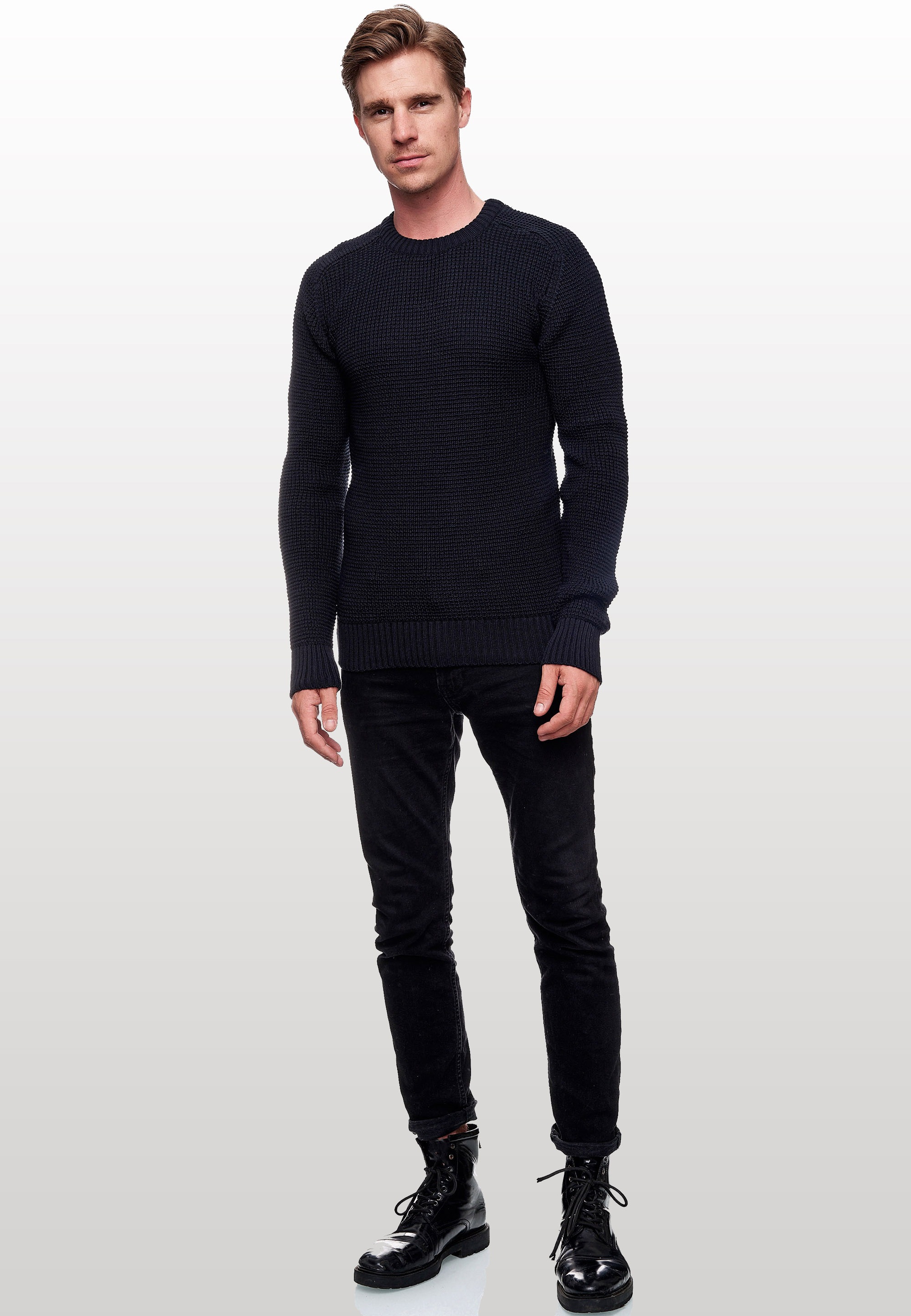 Rusty Neal Strickpullover in sportlichem Design