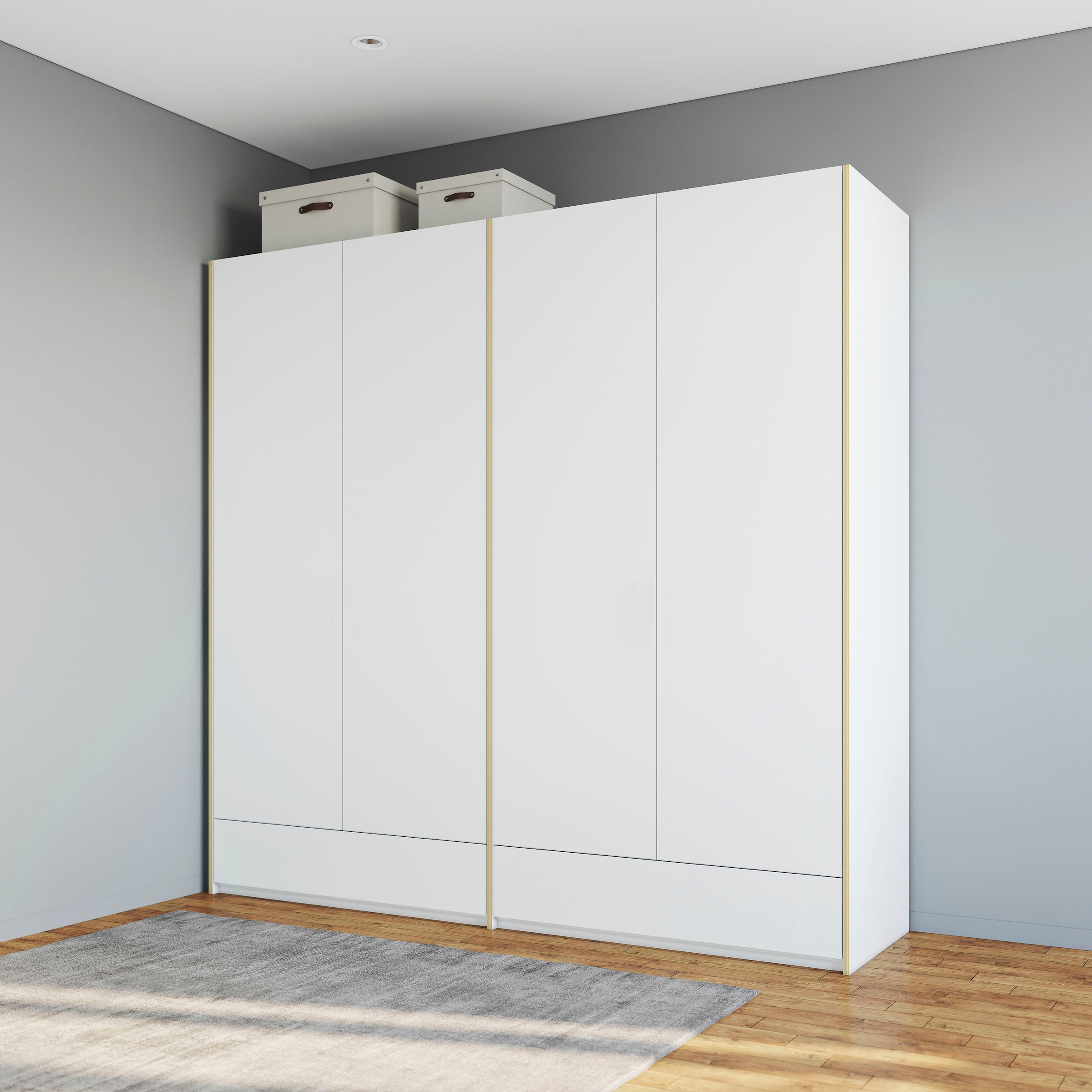 1 Müller geräumigen SMALL BAUR Variante Inklusive Kleiderschrank 1«, Plus | Schublade LIVING »Modular