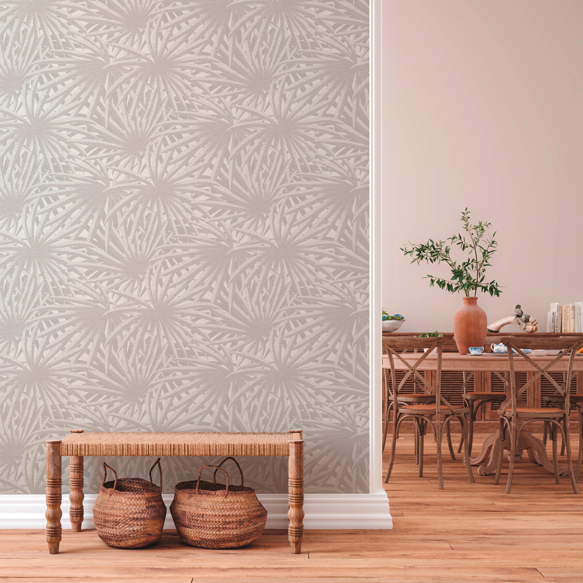 living walls Vliestapete »Metropolitan Stories, Said Marrakesch«, floral-botanisch-tropisch, Blumen Tapete Floral