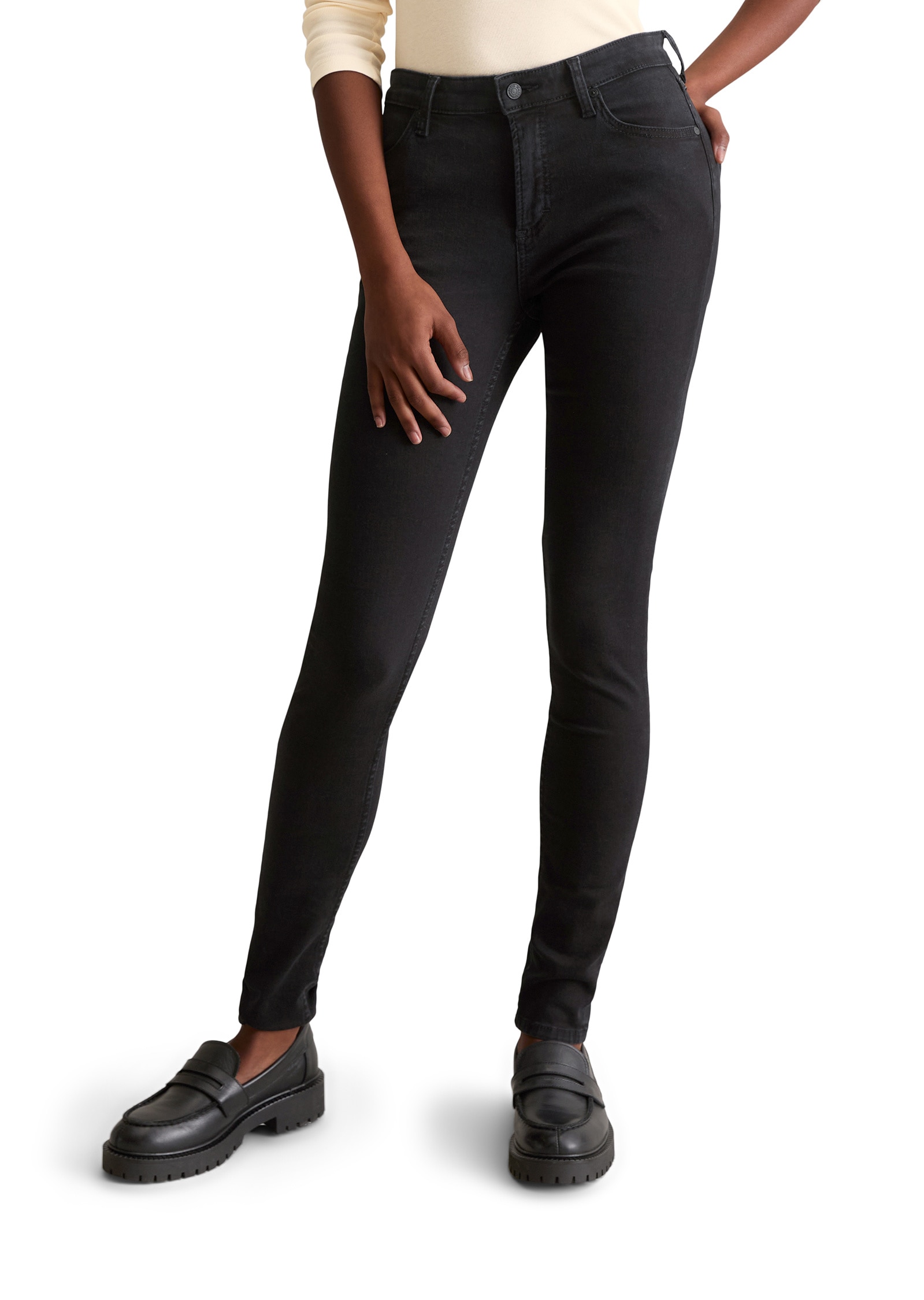 Marc OPolo DENIM Skinny-fit-Jeans "aus stretchigem BIo-Baumwolle-Mix" günstig online kaufen