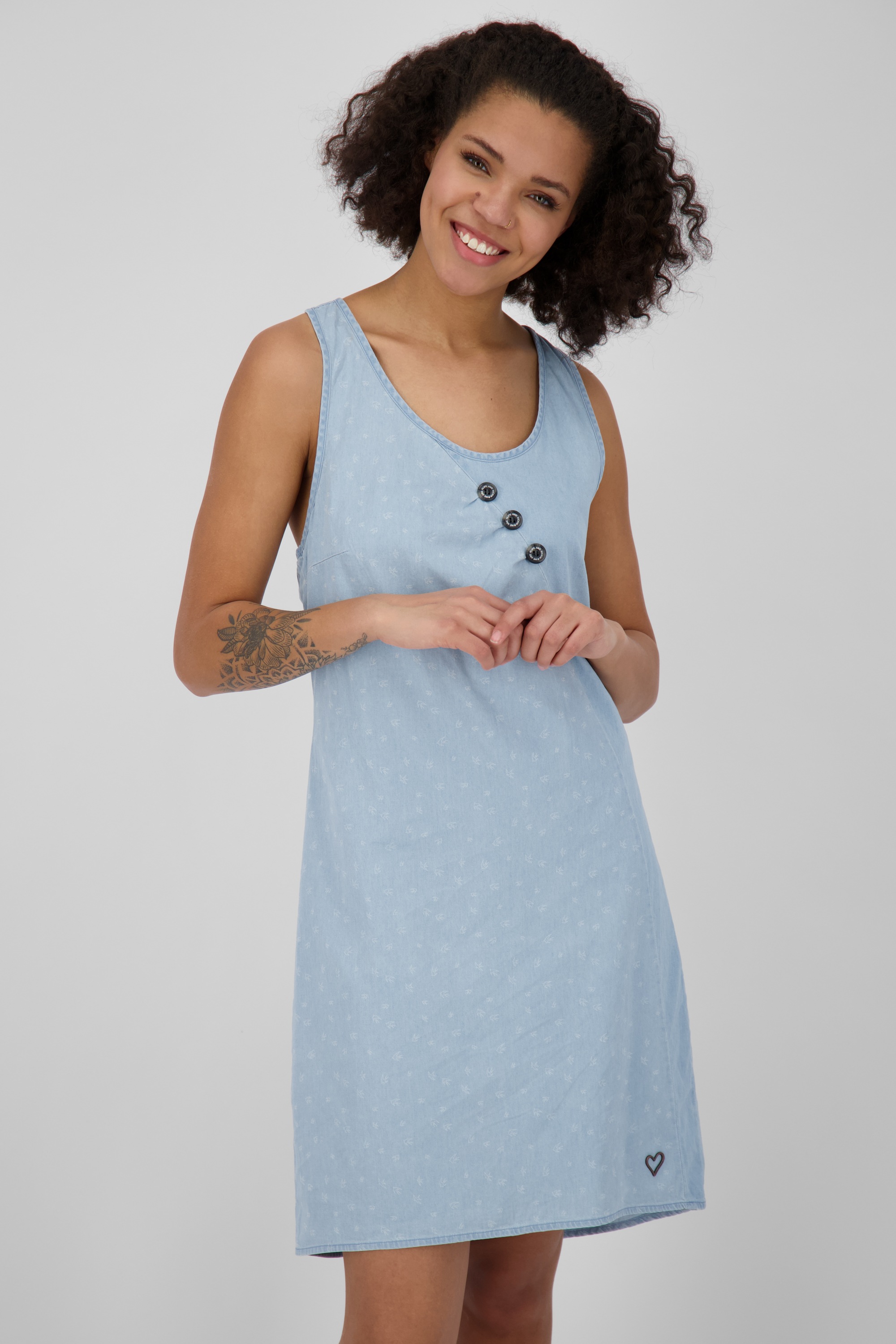 Alife & Kickin Sommerkleid "Damen CameronAK DNM B" günstig online kaufen