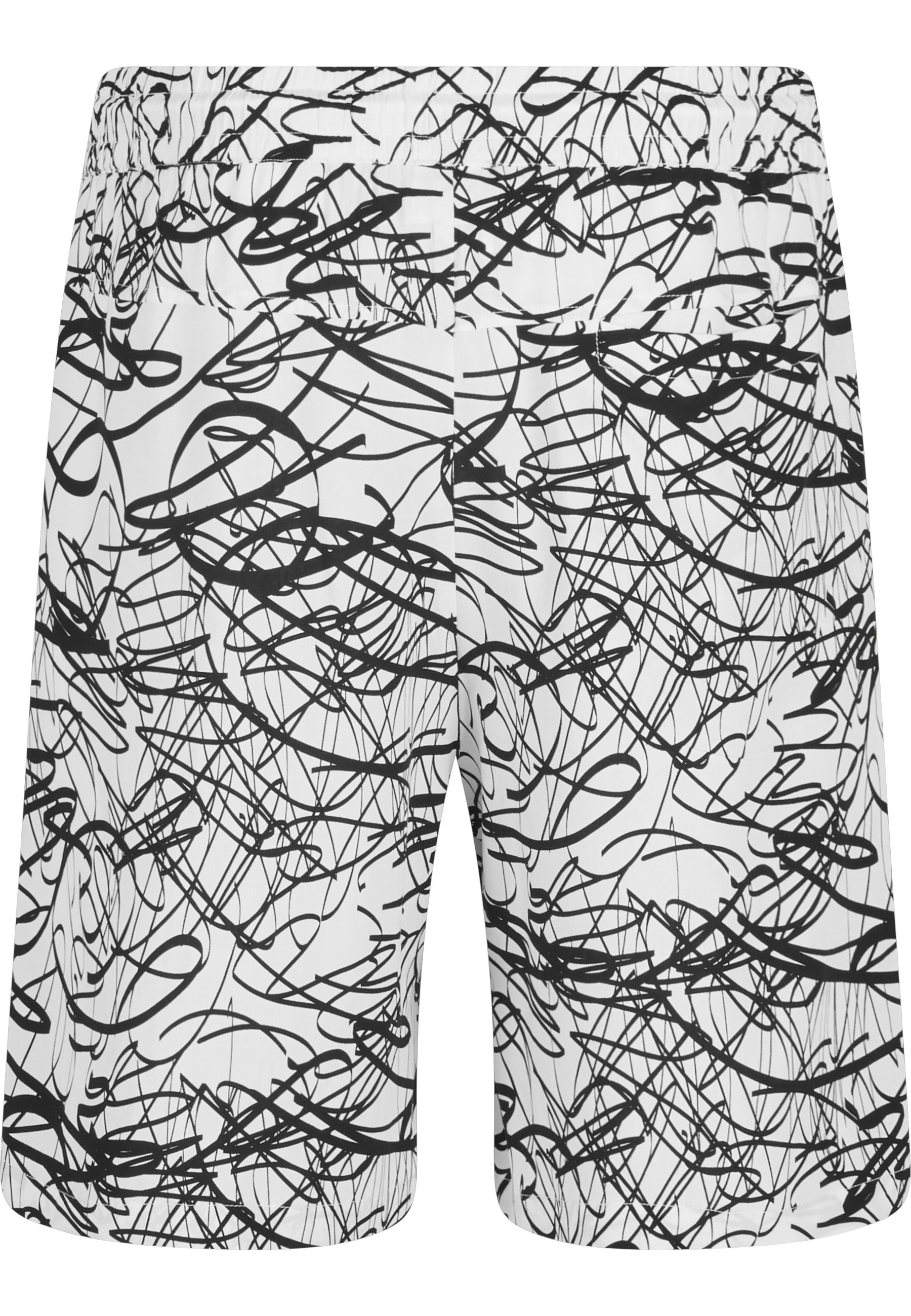 URBAN CLASSICS Stoffhose "Urban Classics Herren Viscose AOP Resort Shorts" günstig online kaufen