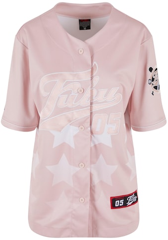 Langarmhemd »Fubu Damen FW221-006-1 Fubu Star Baseball Jersey Shirt«, (1 tlg.)