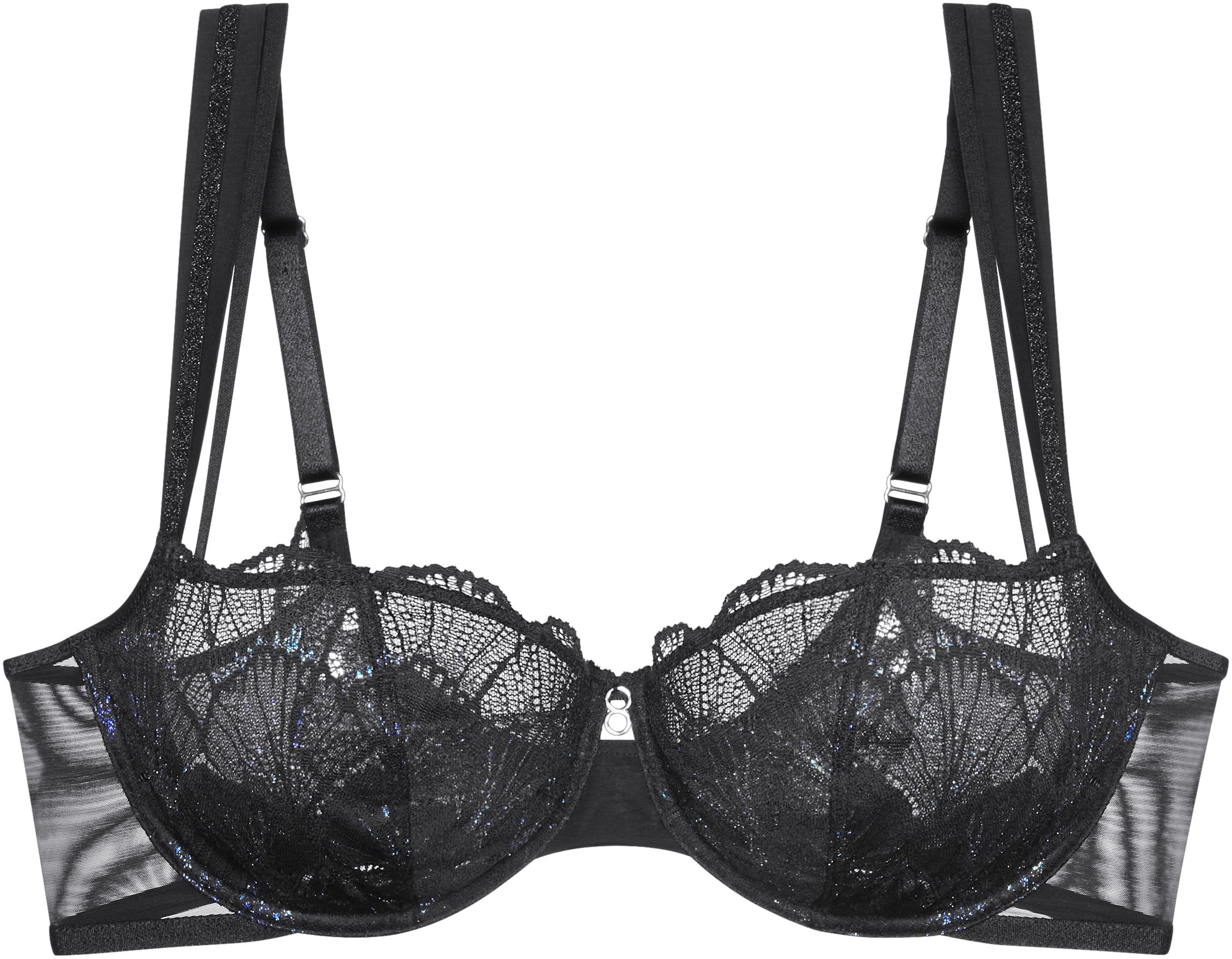 Triumph Bügel-BH »Palina Moonlight Kiss«, Spitze, Glitzergarn, ergonomisch geformte Bügel, weich, elastisch