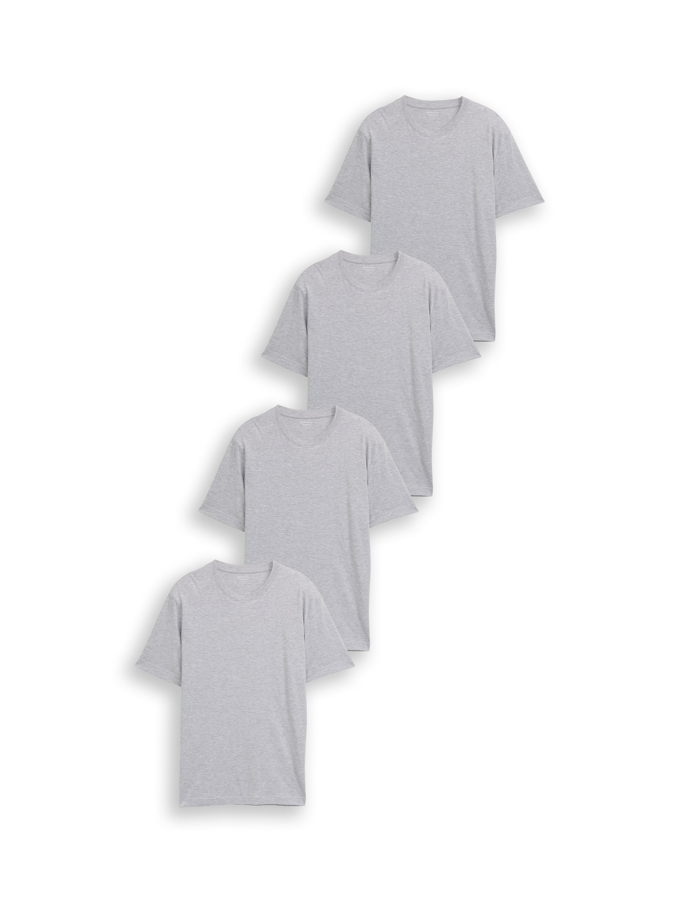 TOM TAILOR T-Shirt Packung, 2 tlg. mit Logo Print günstig online kaufen