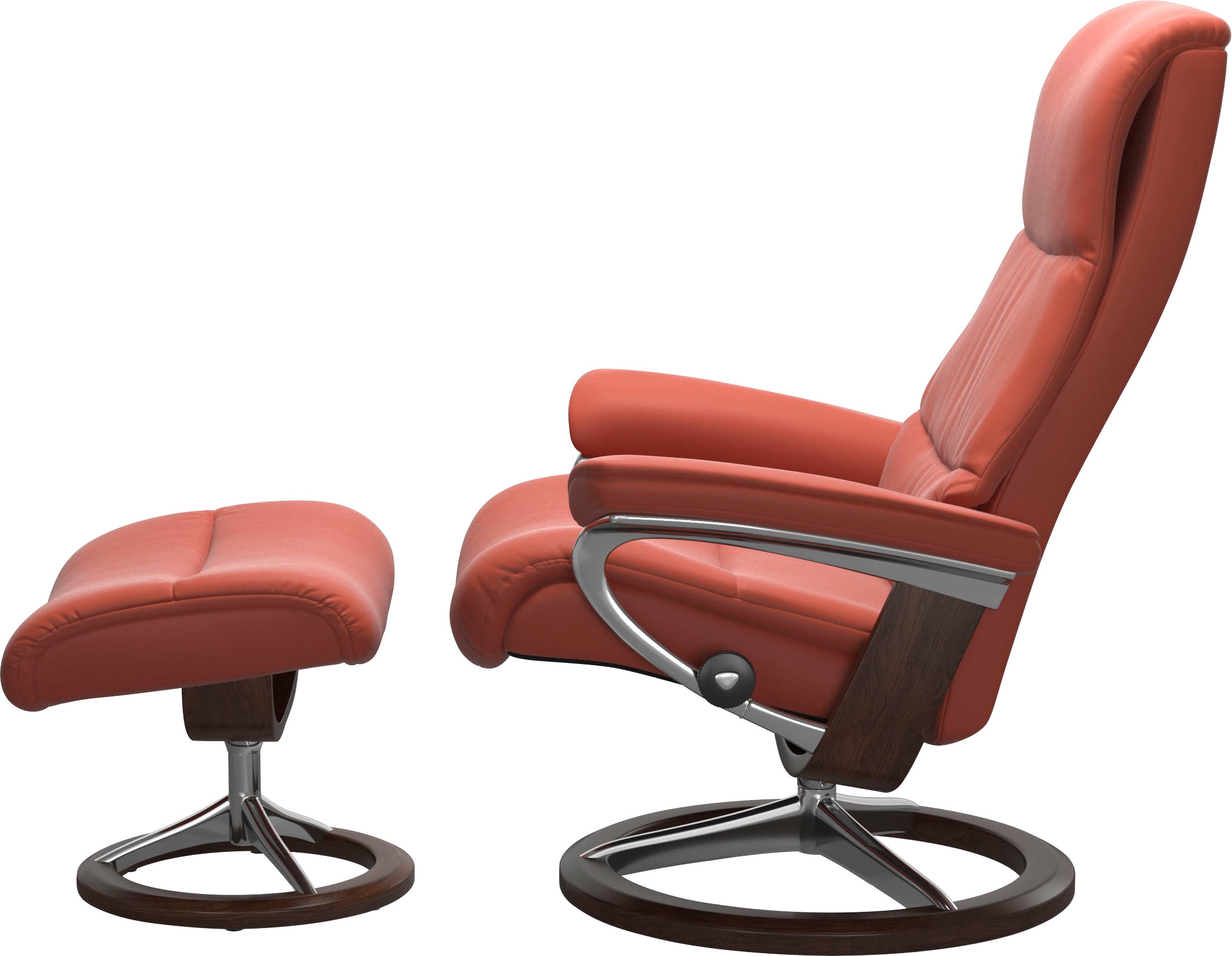 Stressless® Fußhocker »View«, mit Signature Base,Gestell Braun