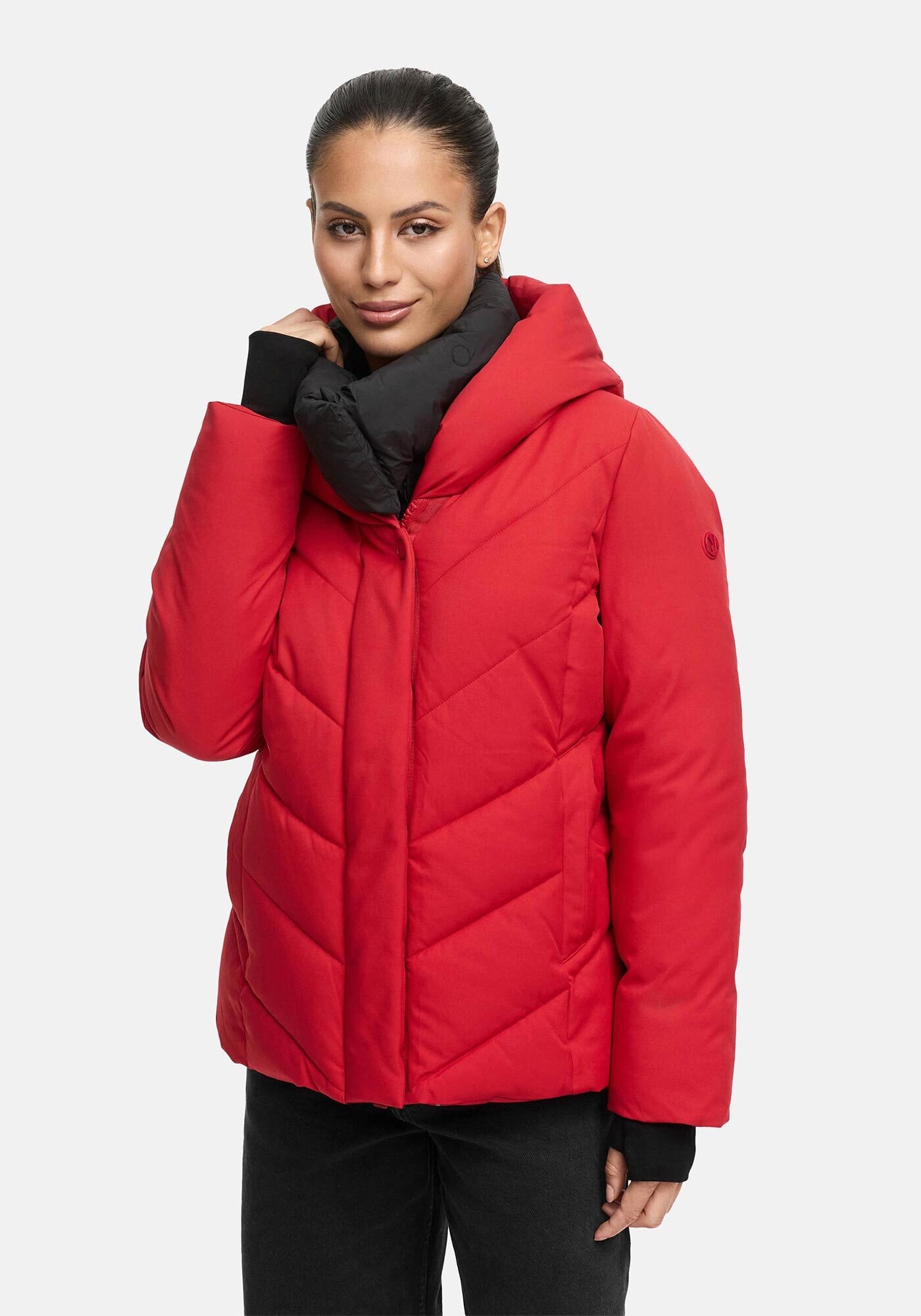 Marikoo Winterjacke »Nadiraa«, 2-in-1 Funktion Herausnehmbare Polyester-Innenteil