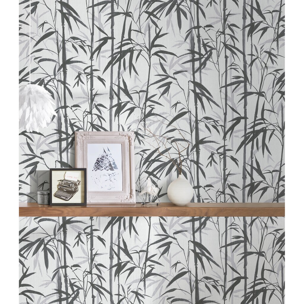 METROPOLIS BY MICHALSKY LIVING Vliestapete »Change is good, Bold Bamboo«, floral-botanisch-tropisch, Designertapete Tapete Bambus