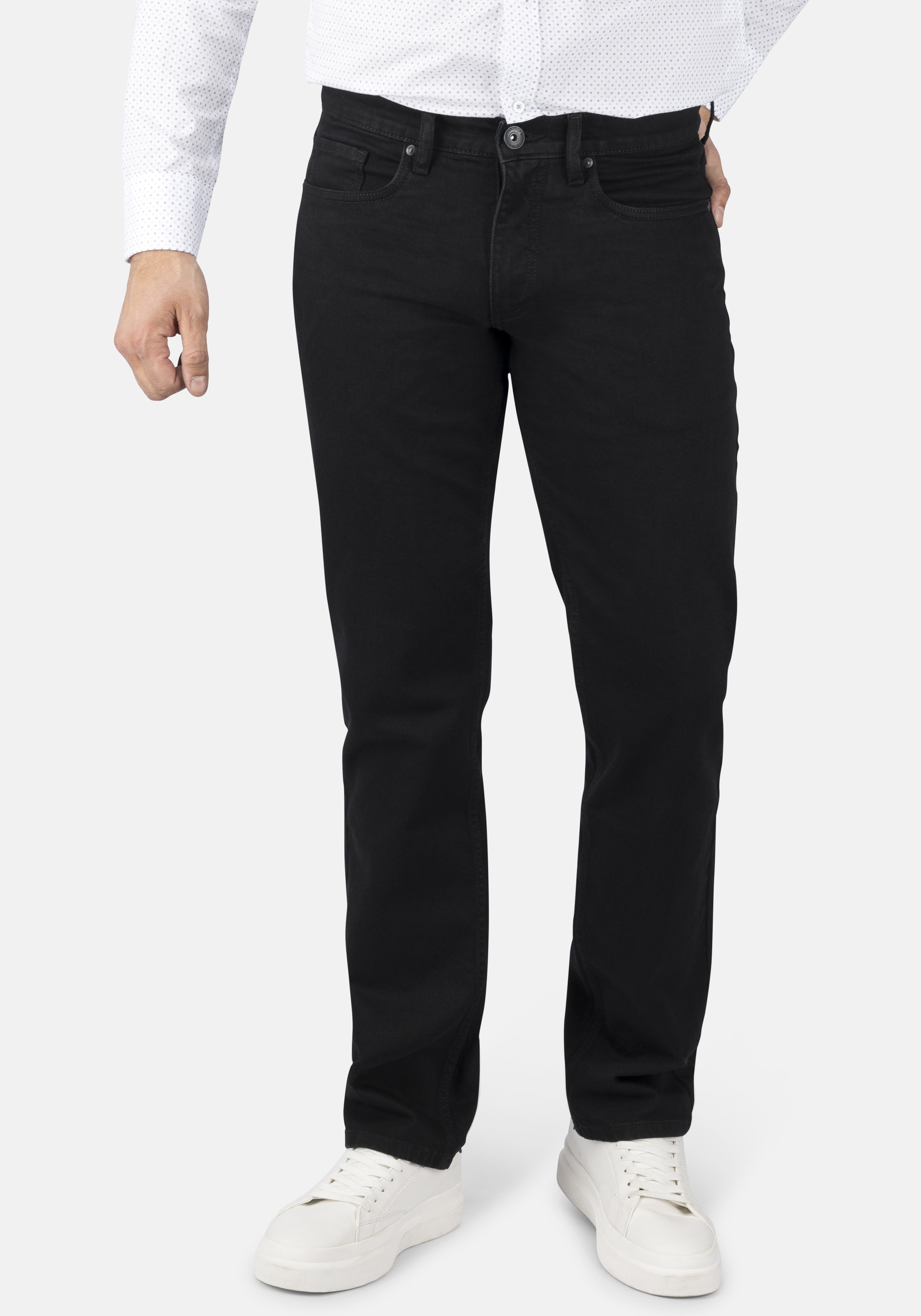 Stooker Men "Frisco Denim Straight Fit Jeans" Straight Fit Casual Clean Wash Twill Coloured Comfort Flex für Herren