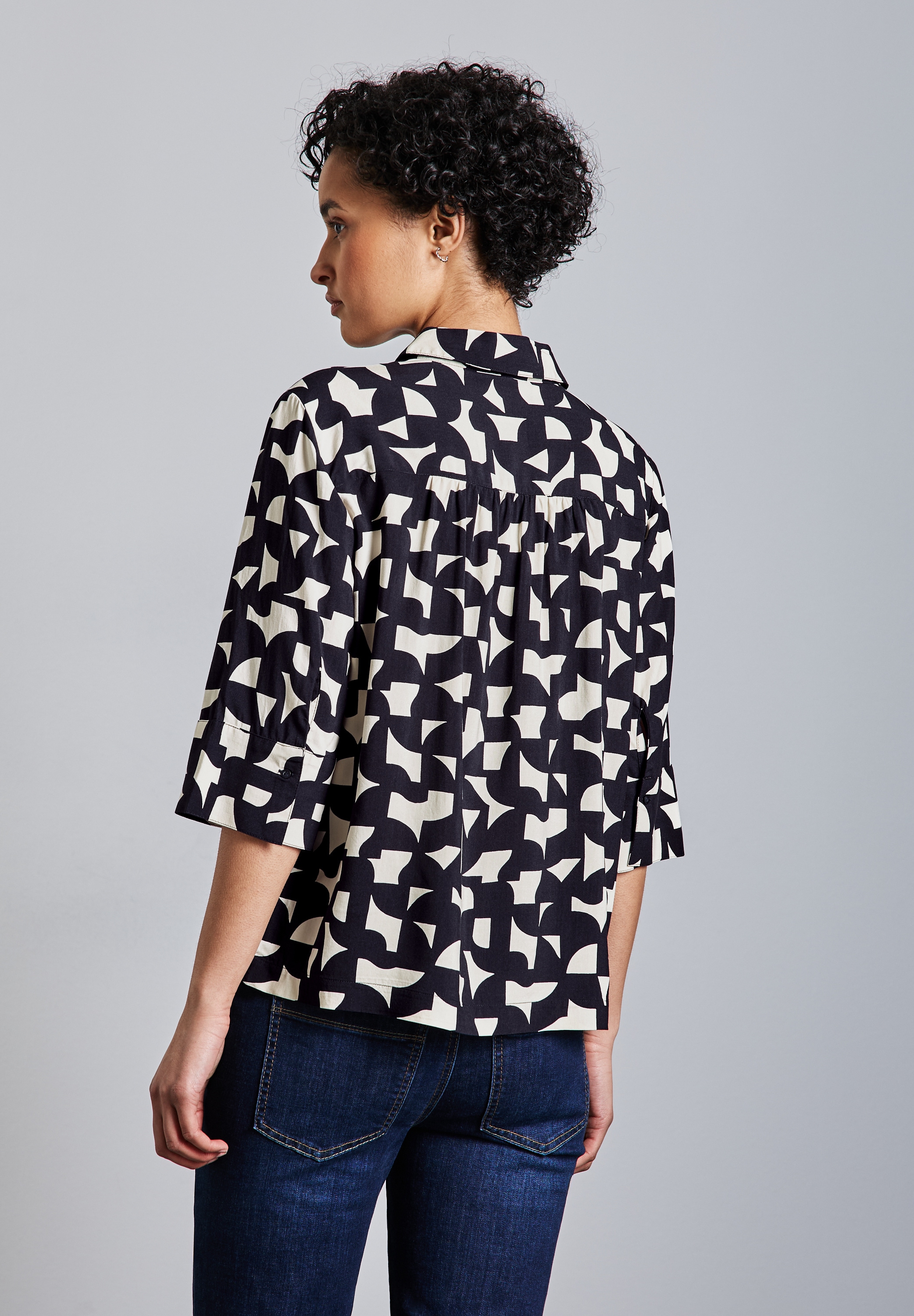 STREET ONE Hemdbluse, aus softer Viskose