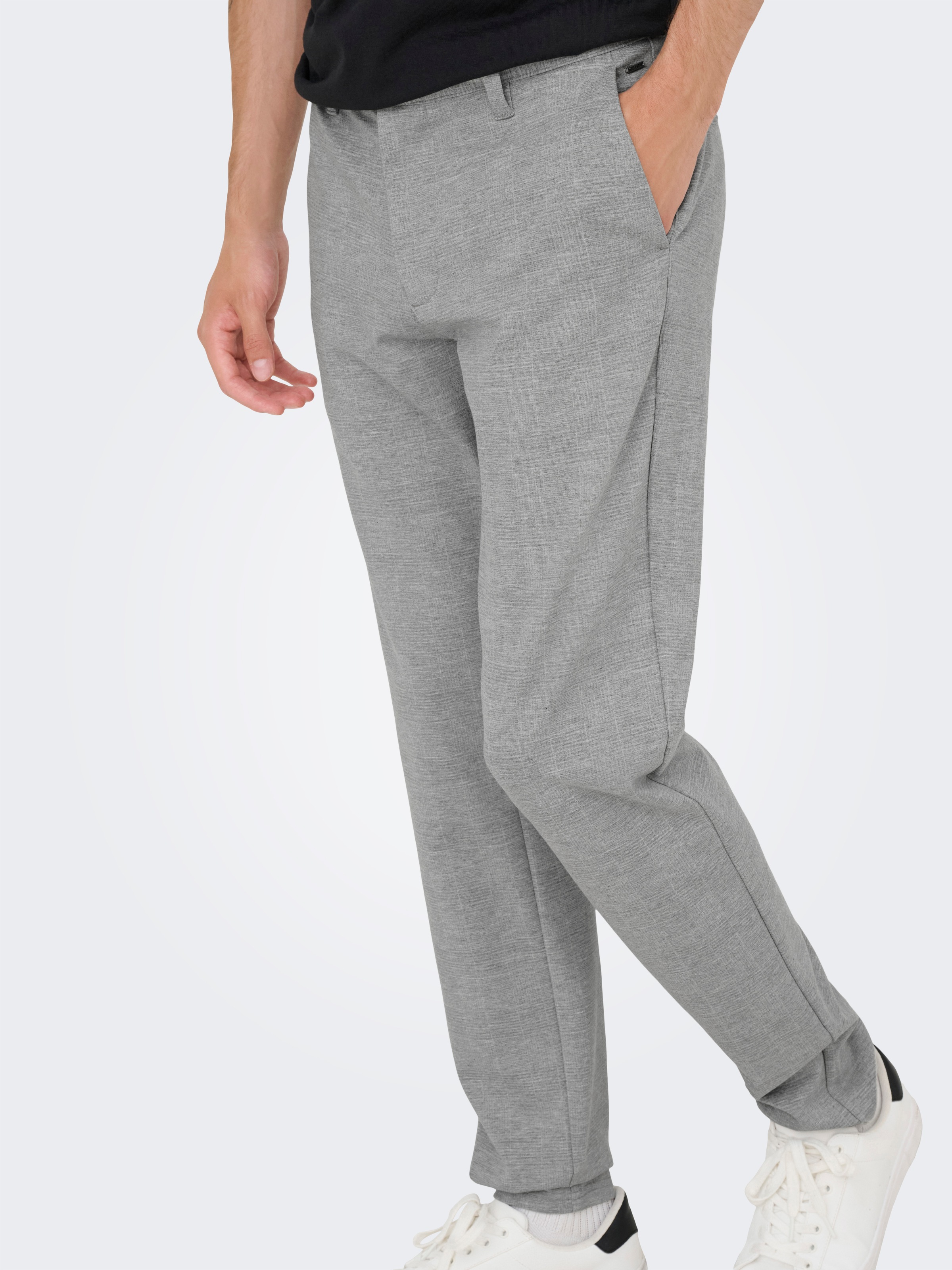 ONLY & SONS Chinohose "ONSMARK SLIM CHECK PANTS 9887 NOOS" günstig online kaufen